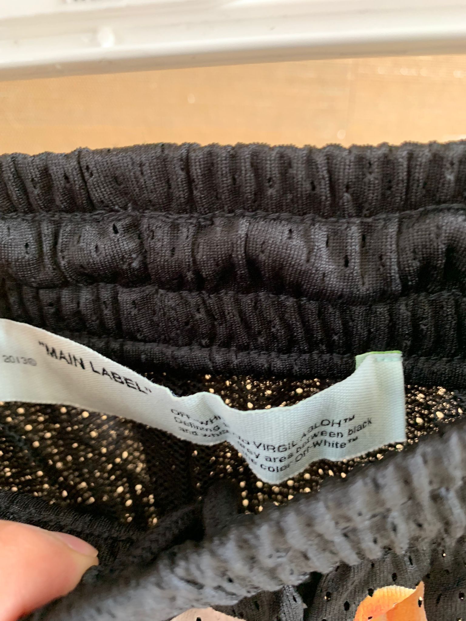 Off-White Hand Print Logo Mesh Shorts Size US 28 / EU 44 - 9 Thumbnail