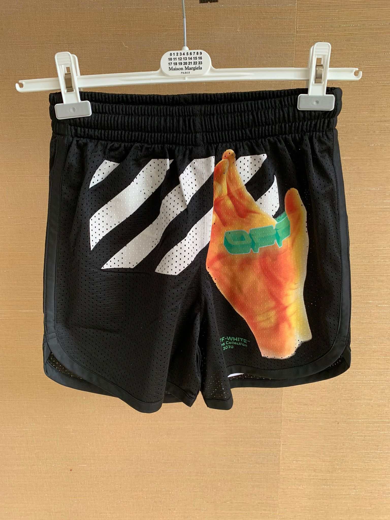 Off-White Men's Printed Shorts Black main image 1