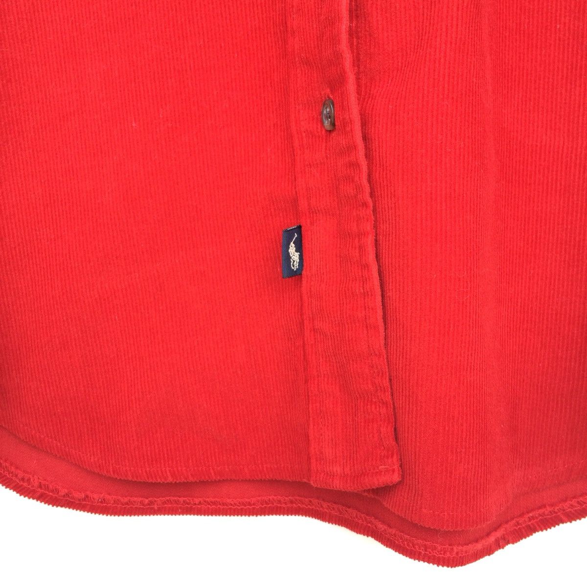 Polo Ralph Lauren × Vintage Vintage POLO Sport ralph Lauren curdoroy leather pad sleeve Size US M / EU 48-50 / 2 - 5 Thumbnail