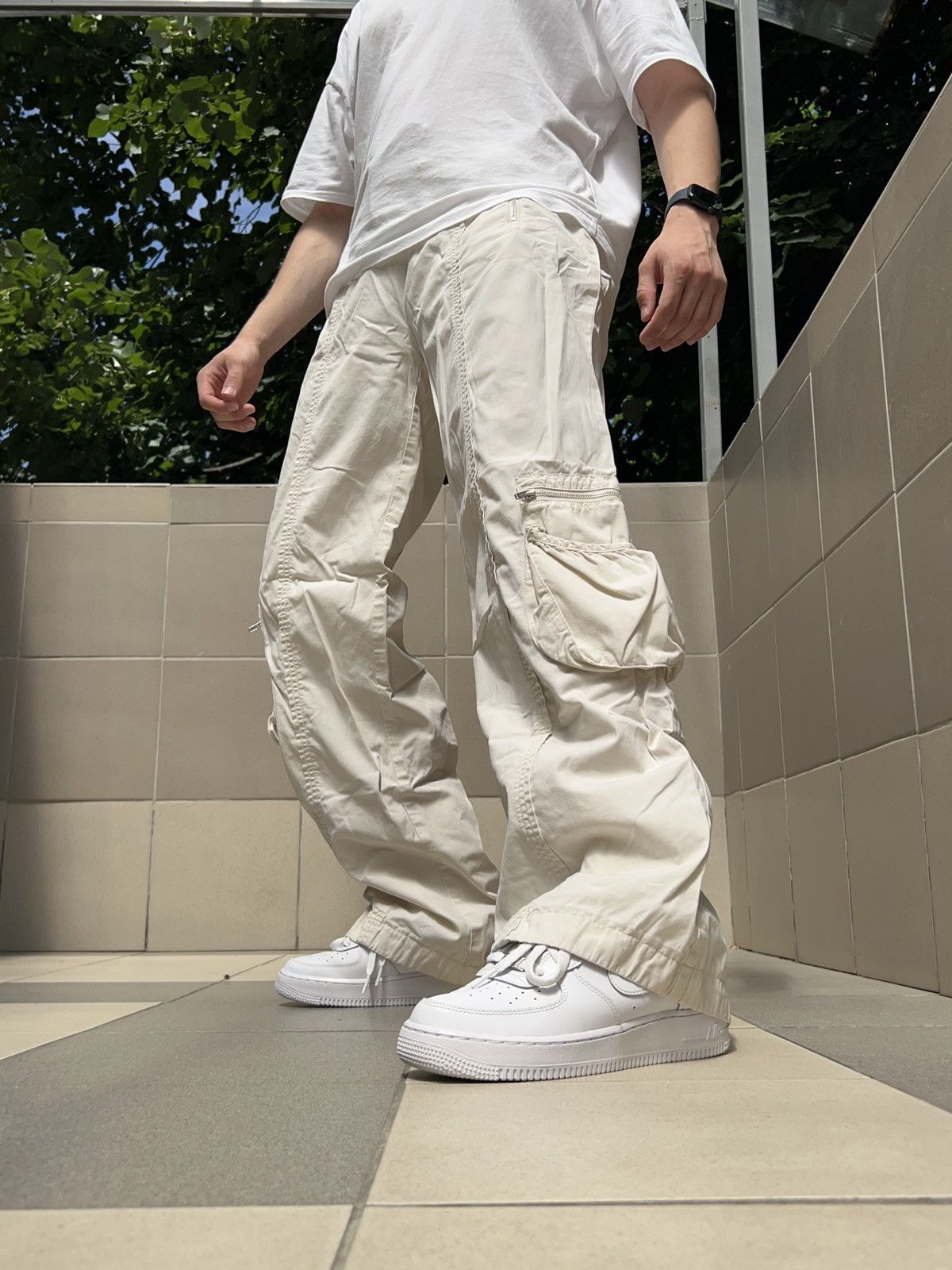Other Vintage Side Pockets Flare Pants Size US 31 - 1 Thumbnail