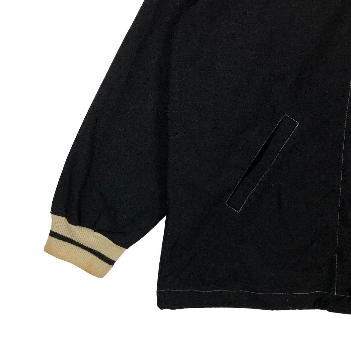Japanese Brand VINTAGE VARSITY JACKET WACHI FIELD ARALE BIG LOGO RIOT RIOT Size US M / EU 48-50 / 2 - 3 Thumbnail