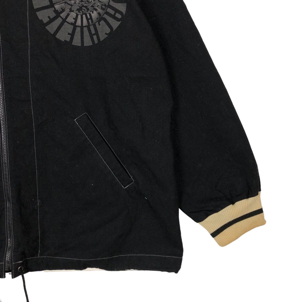 Japanese Brand VINTAGE VARSITY JACKET WACHI FIELD ARALE BIG LOGO RIOT RIOT Size US M / EU 48-50 / 2 - 4 Thumbnail