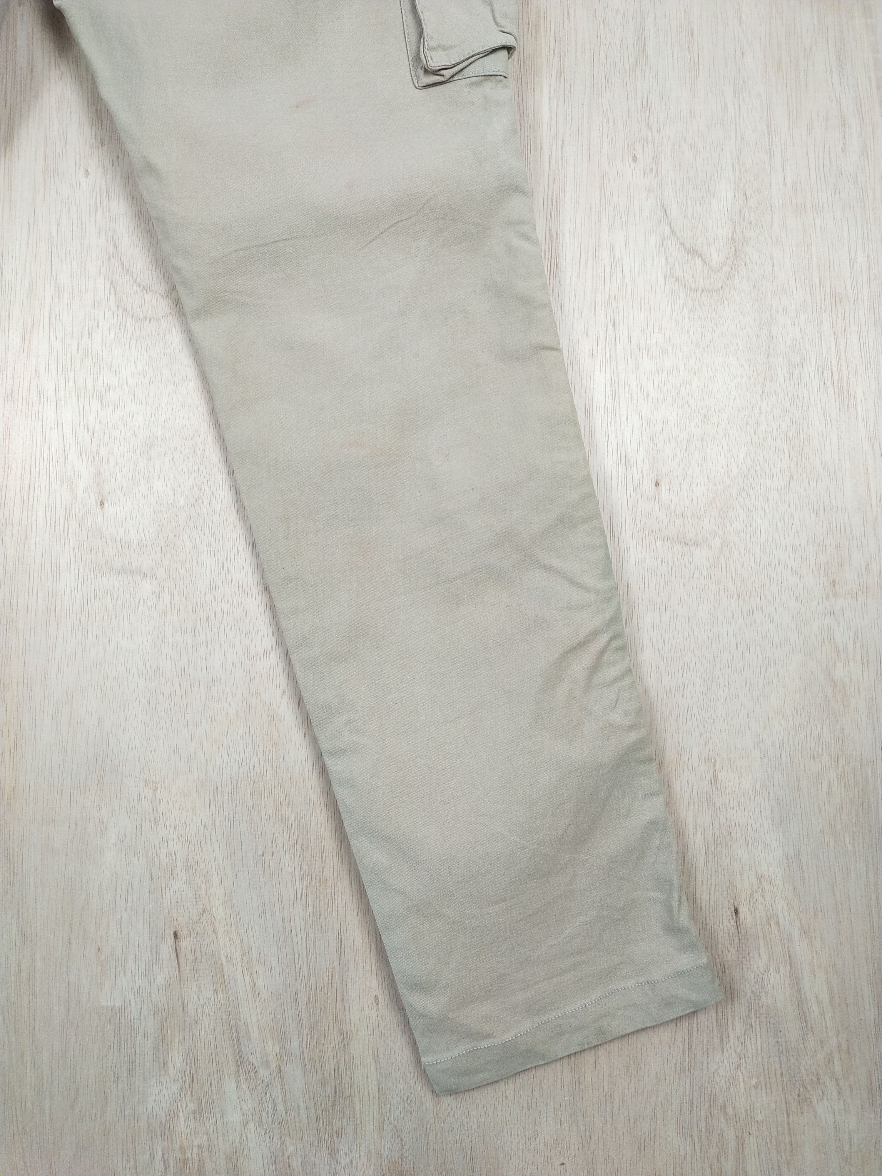 Global Work × Japanese Brand Global Work multipocket tactical Cream Cargo Pants #3439 Size US 32 / EU 48 - 15 Thumbnail