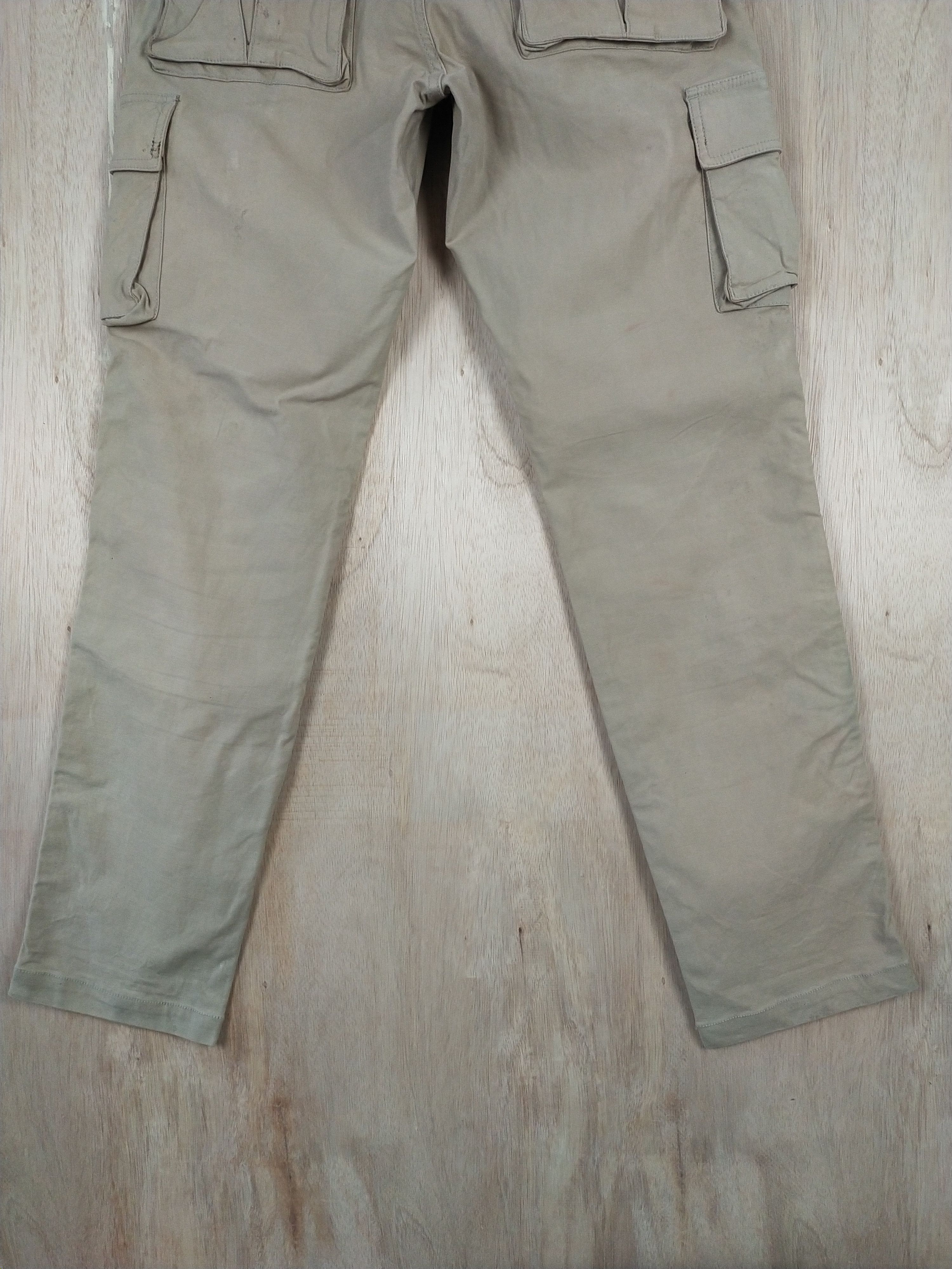 Global Work × Japanese Brand Global Work multipocket tactical Cream Cargo Pants #3439 Size US 32 / EU 48 - 11 Thumbnail