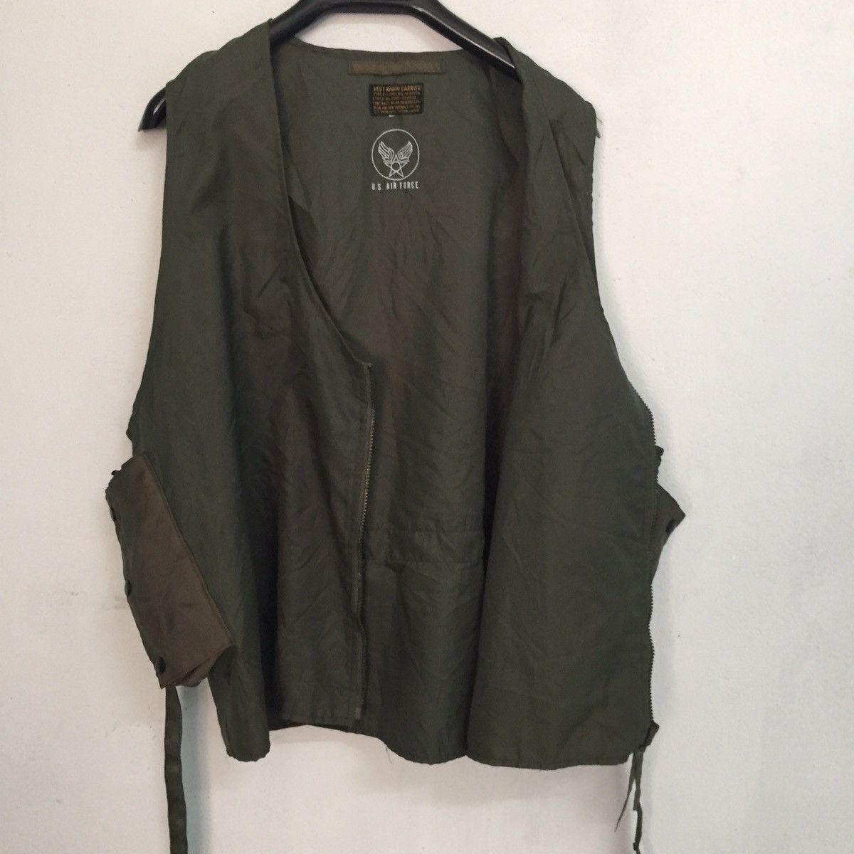 Other RARE Vest Radio Carrier US Air Force Size US XL / EU 56 / 4 - 13 Thumbnail
