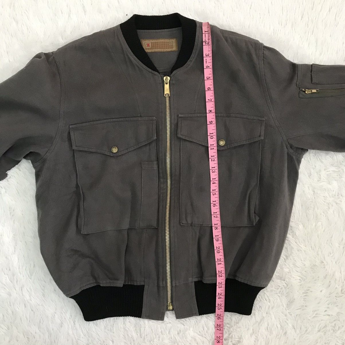 Japanese Brand Zig Zac Co Ltd Worker Bomber Style Jacket Size US M / EU 48-50 / 2 - 18 Thumbnail