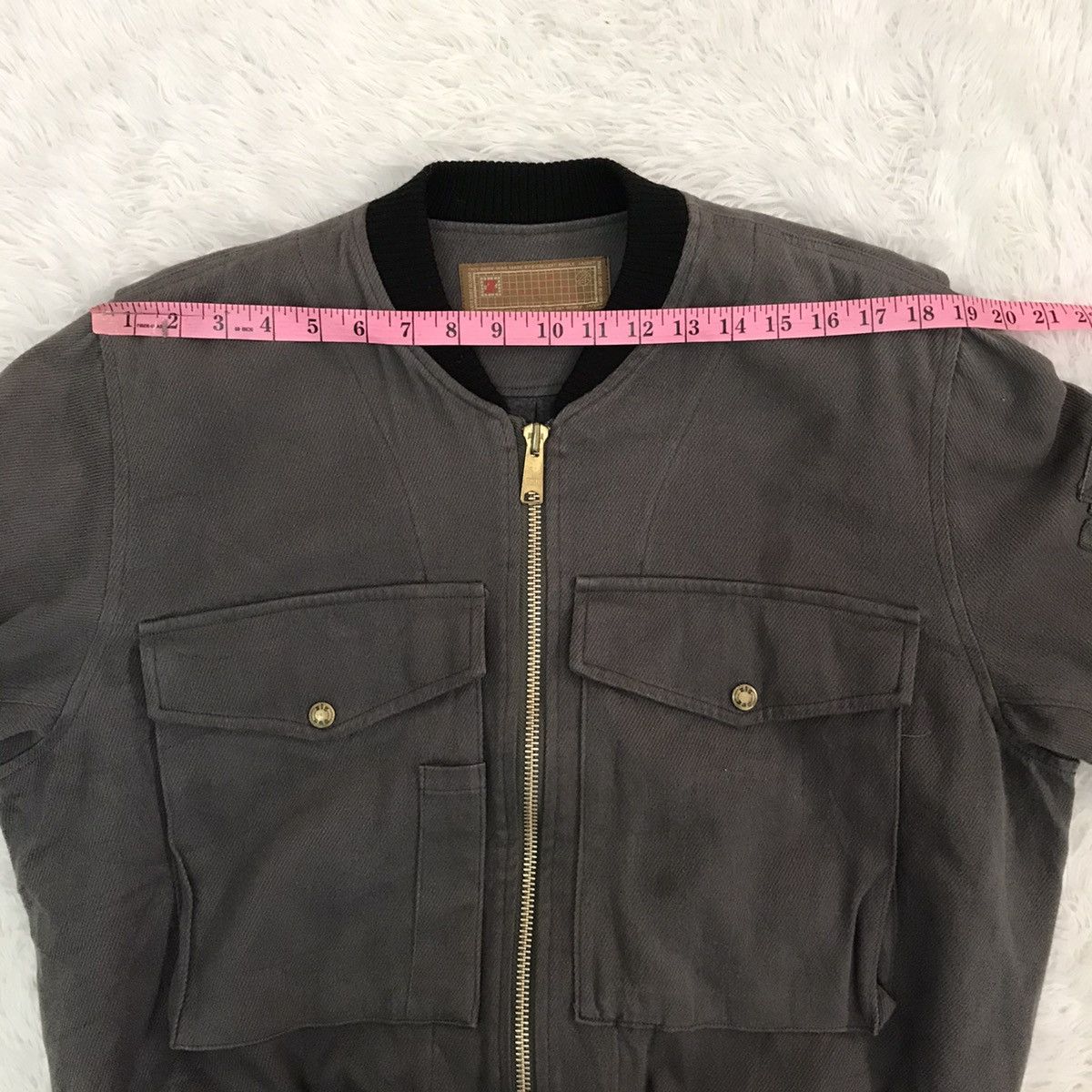 Japanese Brand Zig Zac Co Ltd Worker Bomber Style Jacket Size US M / EU 48-50 / 2 - 19 Thumbnail