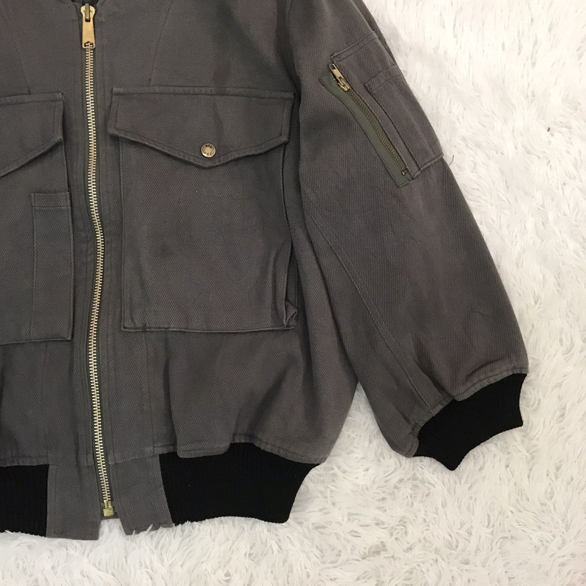 Japanese Brand Zig Zac Co Ltd Worker Bomber Style Jacket Size US M / EU 48-50 / 2 - 3 Thumbnail
