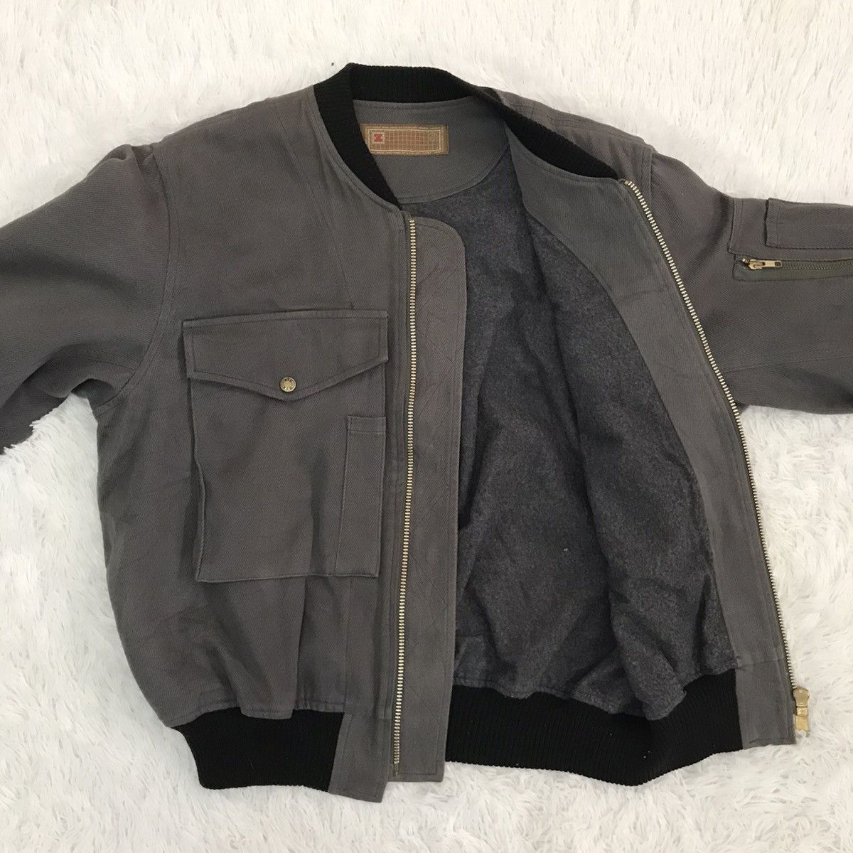 Japanese Brand Zig Zac Co Ltd Worker Bomber Style Jacket Size US M / EU 48-50 / 2 - 11 Thumbnail