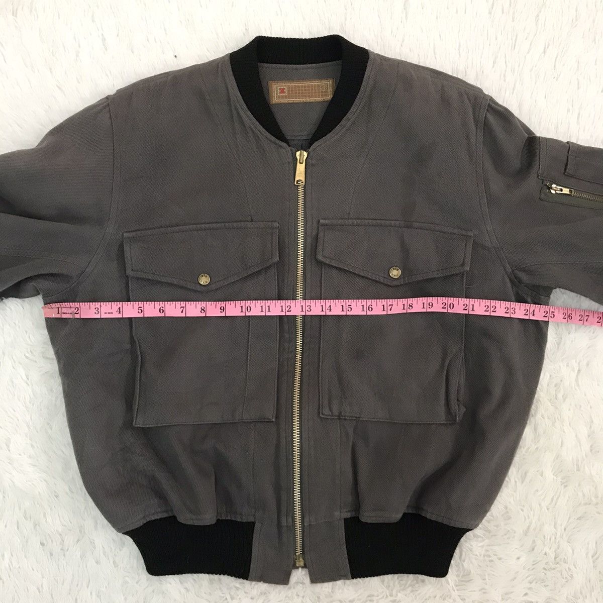 Japanese Brand Zig Zac Co Ltd Worker Bomber Style Jacket Size US M / EU 48-50 / 2 - 17 Thumbnail