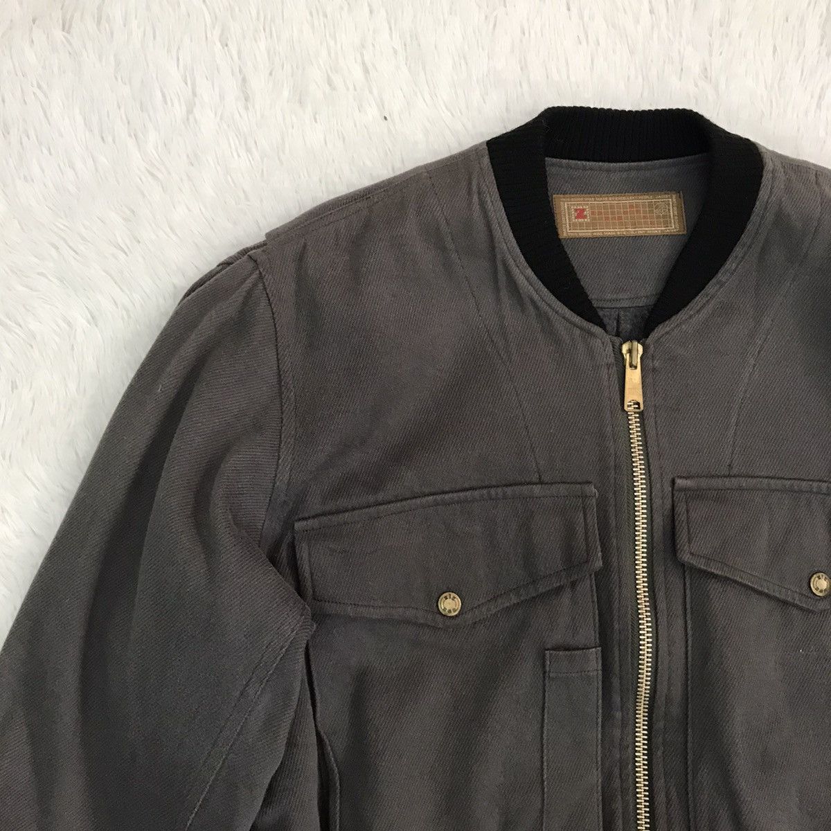 Japanese Brand Zig Zac Co Ltd Worker Bomber Style Jacket Size US M / EU 48-50 / 2 - 5 Thumbnail