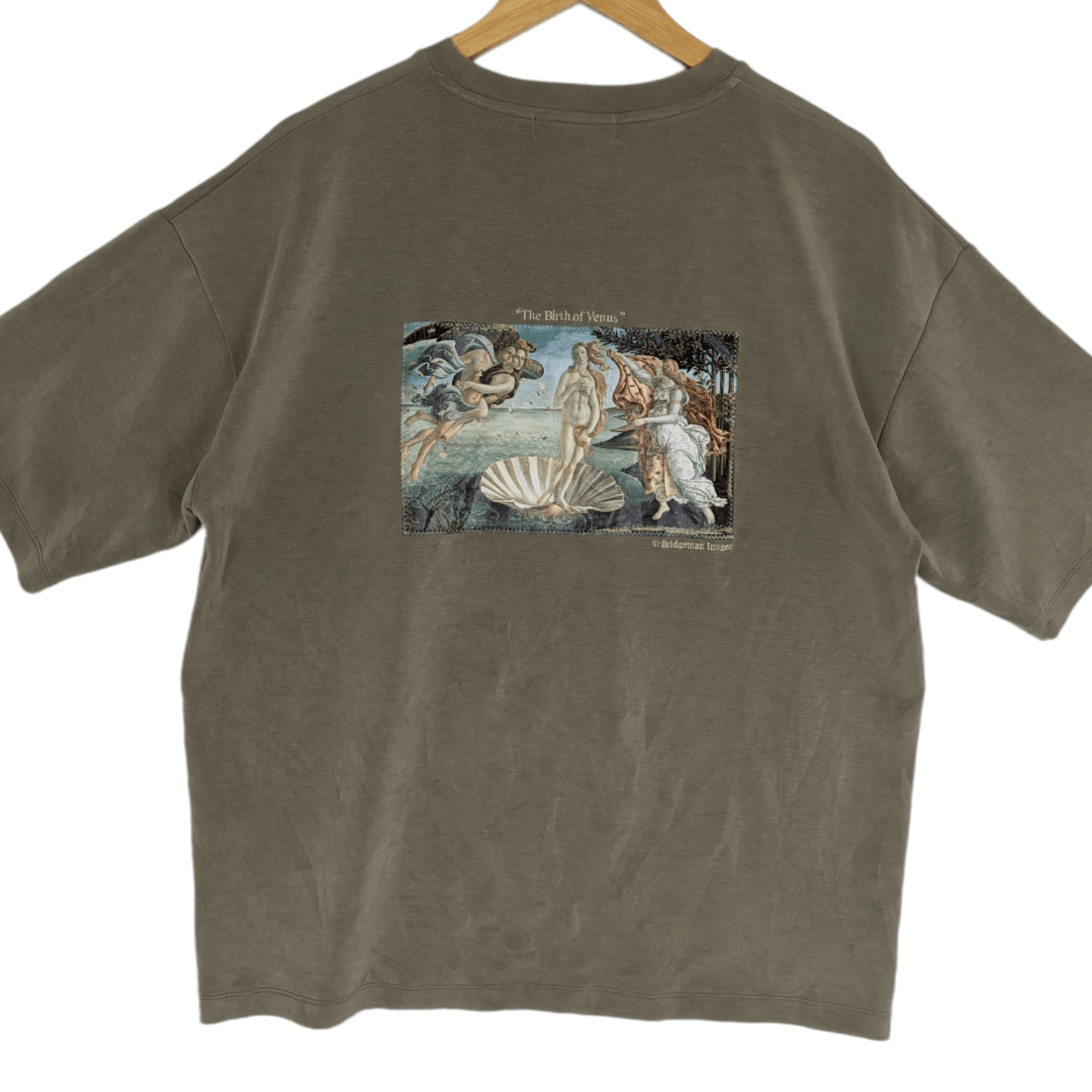 Japanese Brand SENSE OF PLACE Sandro Botticelli Painting Oversize T-Shirt Size US M / EU 48-50 / 2 - 4 Thumbnail