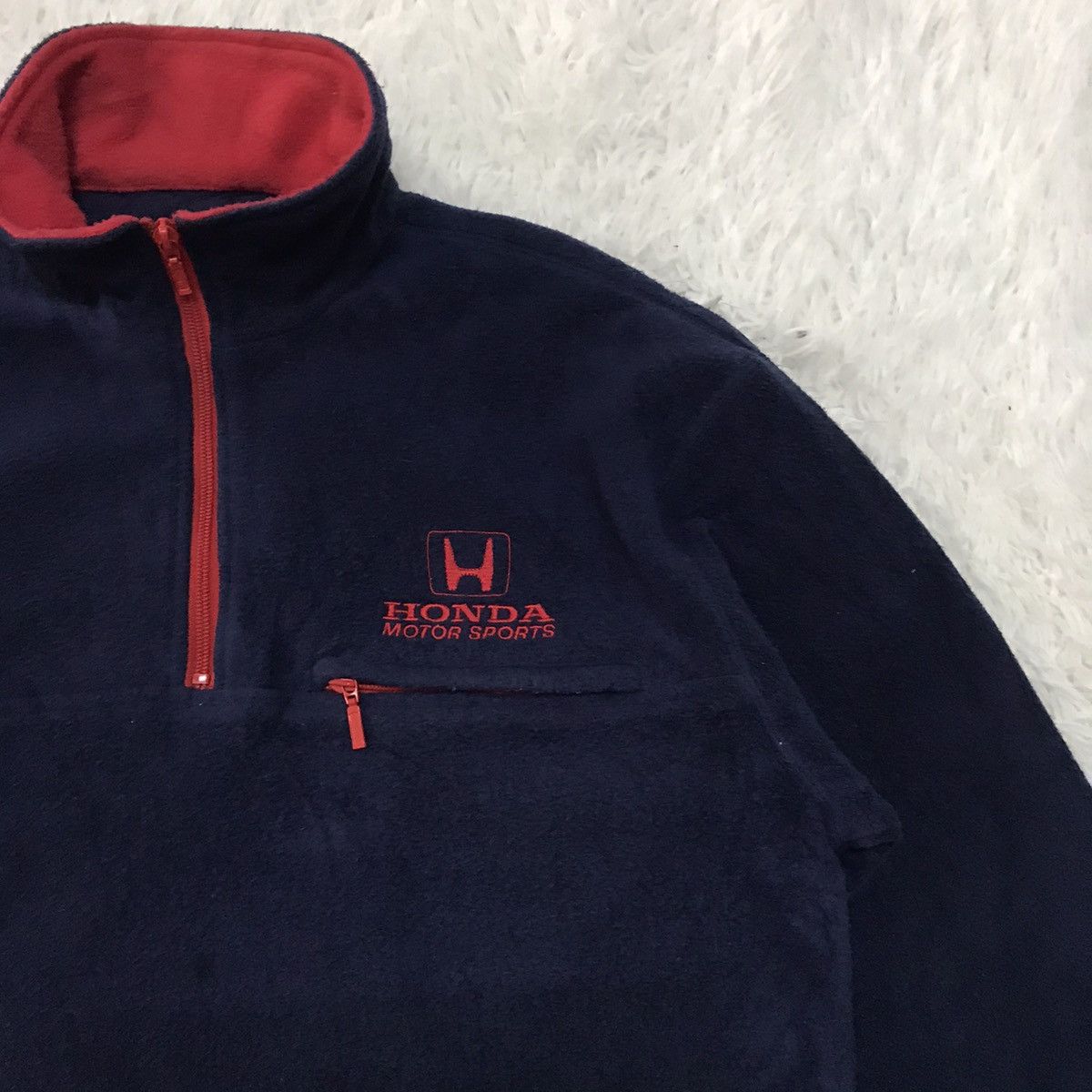 Honda Honda Motor Sports Collection Half Zip Fleece Sweater Size US M / EU 48-50 / 2 - 4 Thumbnail