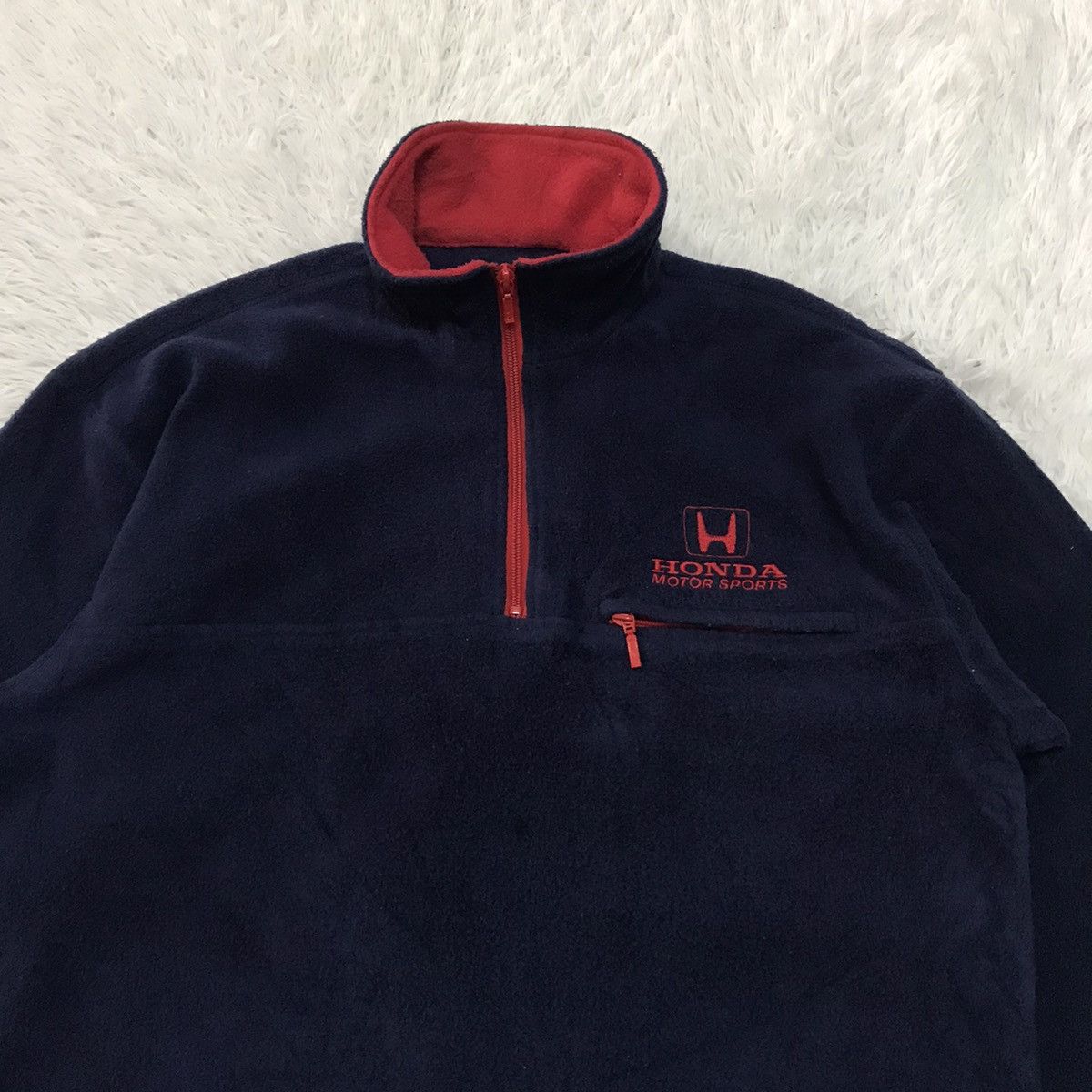 Honda Honda Motor Sports Collection Half Zip Fleece Sweater Size US M / EU 48-50 / 2 - 7 Thumbnail