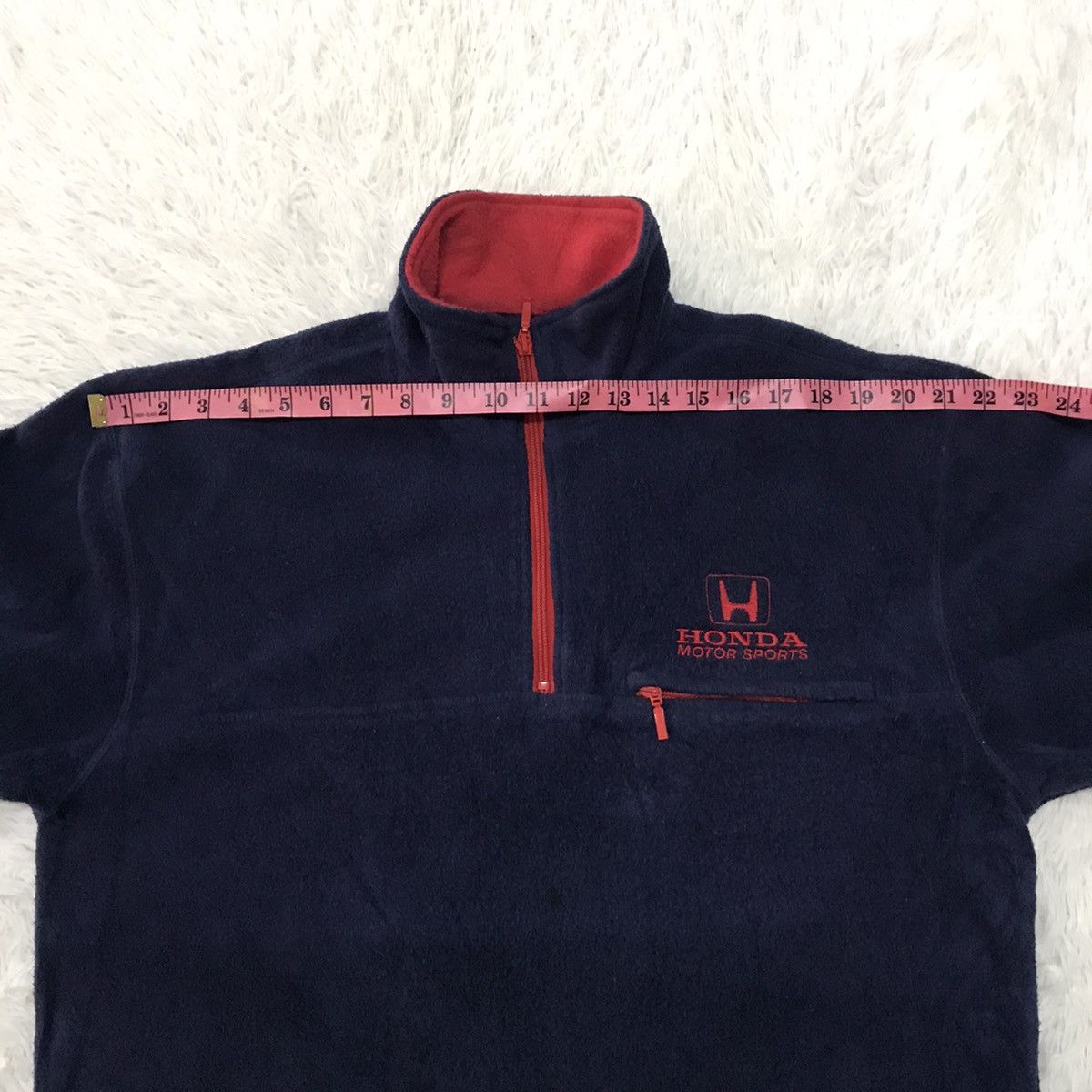 Honda Honda Motor Sports Collection Half Zip Fleece Sweater Size US M / EU 48-50 / 2 - 19 Thumbnail