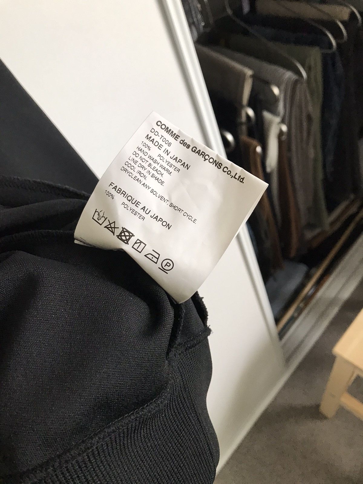 Comme des Garcons Homme Plus × Japanese Brand × Rei Kawakubo Black chest steel rings zip up hoodie Size US M / EU 48-50 / 2 - 4 Thumbnail