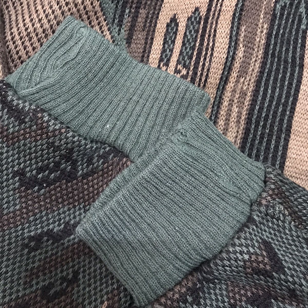 Japanese Brand Joseph Myerchin Cozy Buildings Printed Knitwear Sweater Size US L / EU 52-54 / 3 - 17 Thumbnail