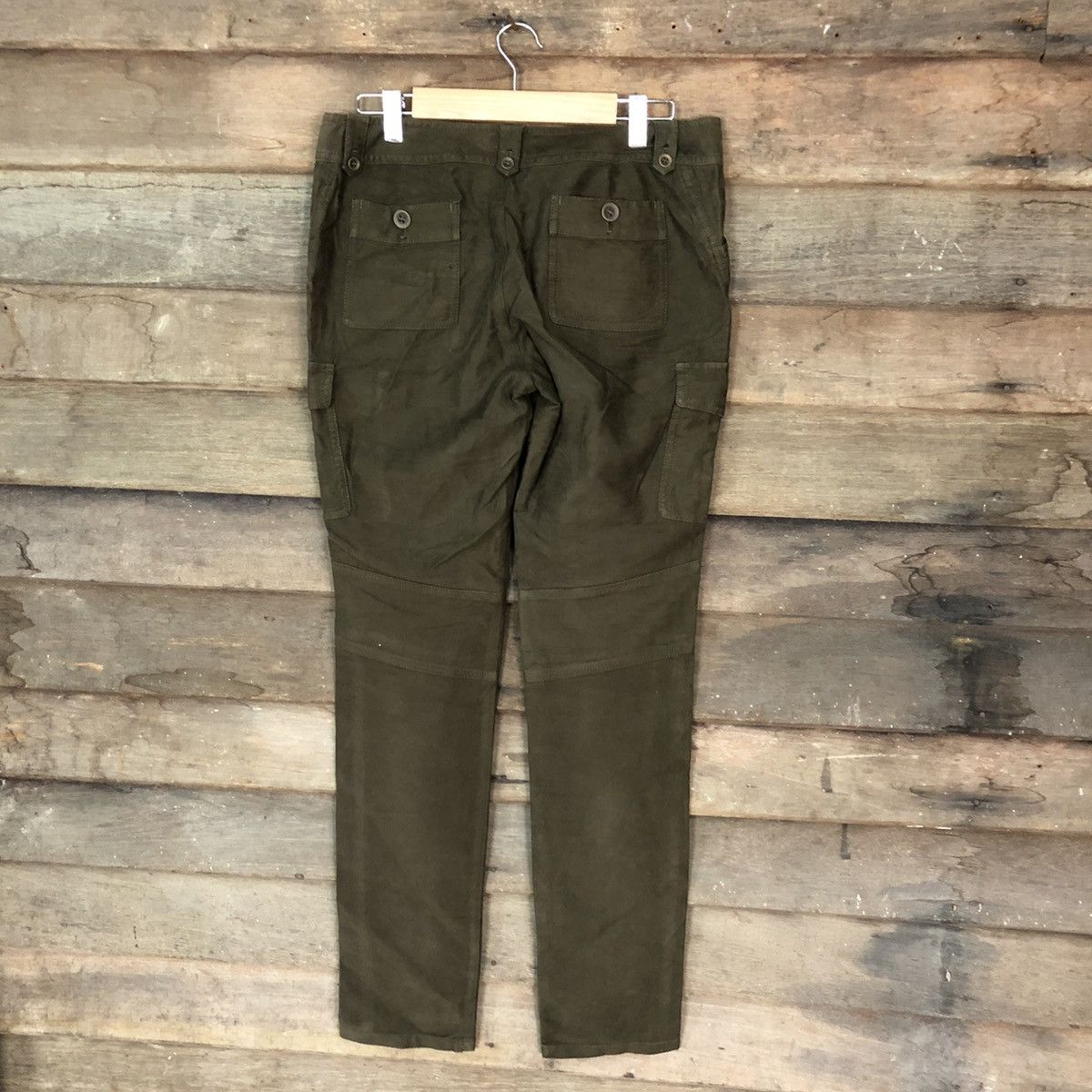 Japanese Brand New Yorkker multipocket tactical Green Cargo Pants #2646 Size US 30 / EU 46 - 11 Thumbnail