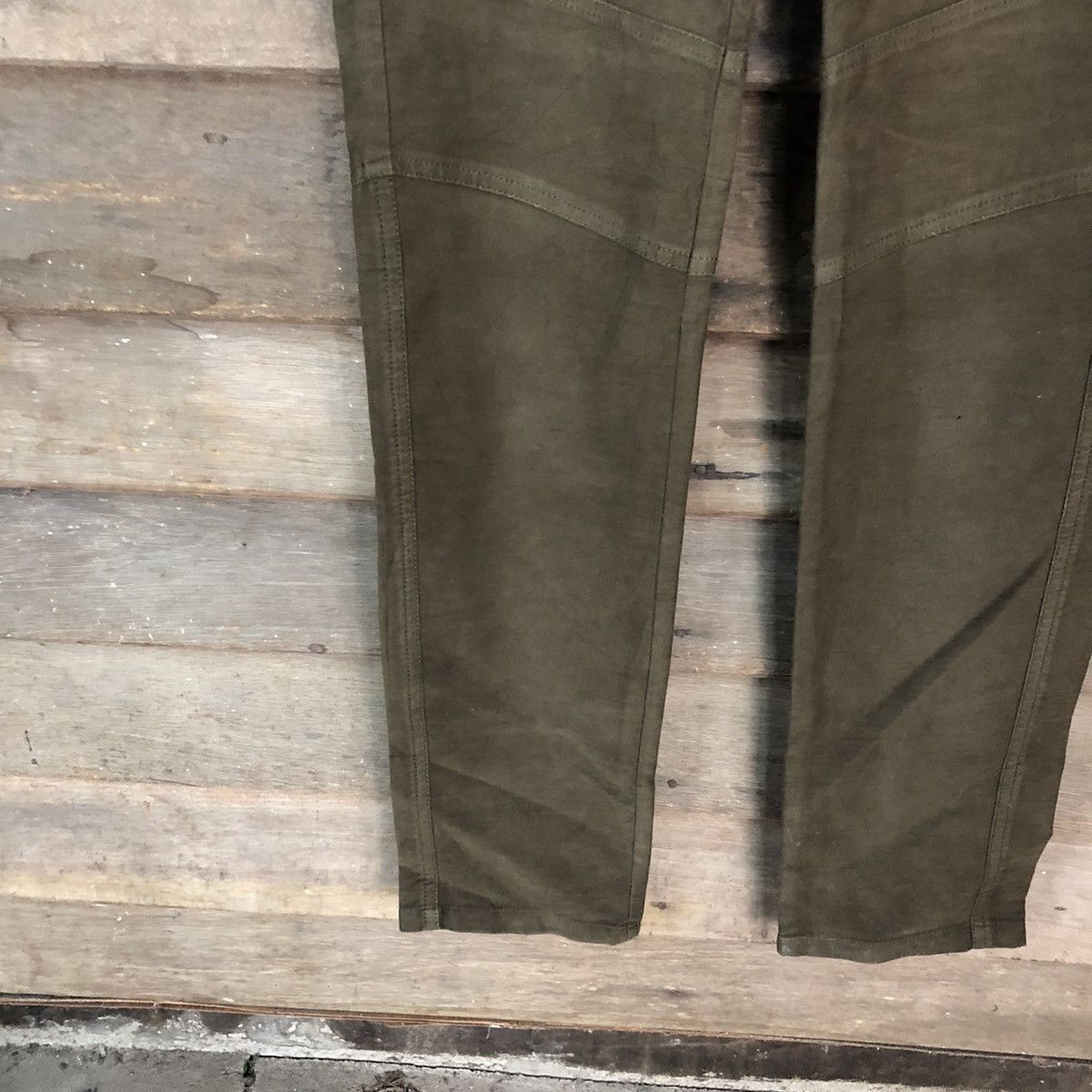 Japanese Brand New Yorkker multipocket tactical Green Cargo Pants #2646 Size US 30 / EU 46 - 8 Thumbnail