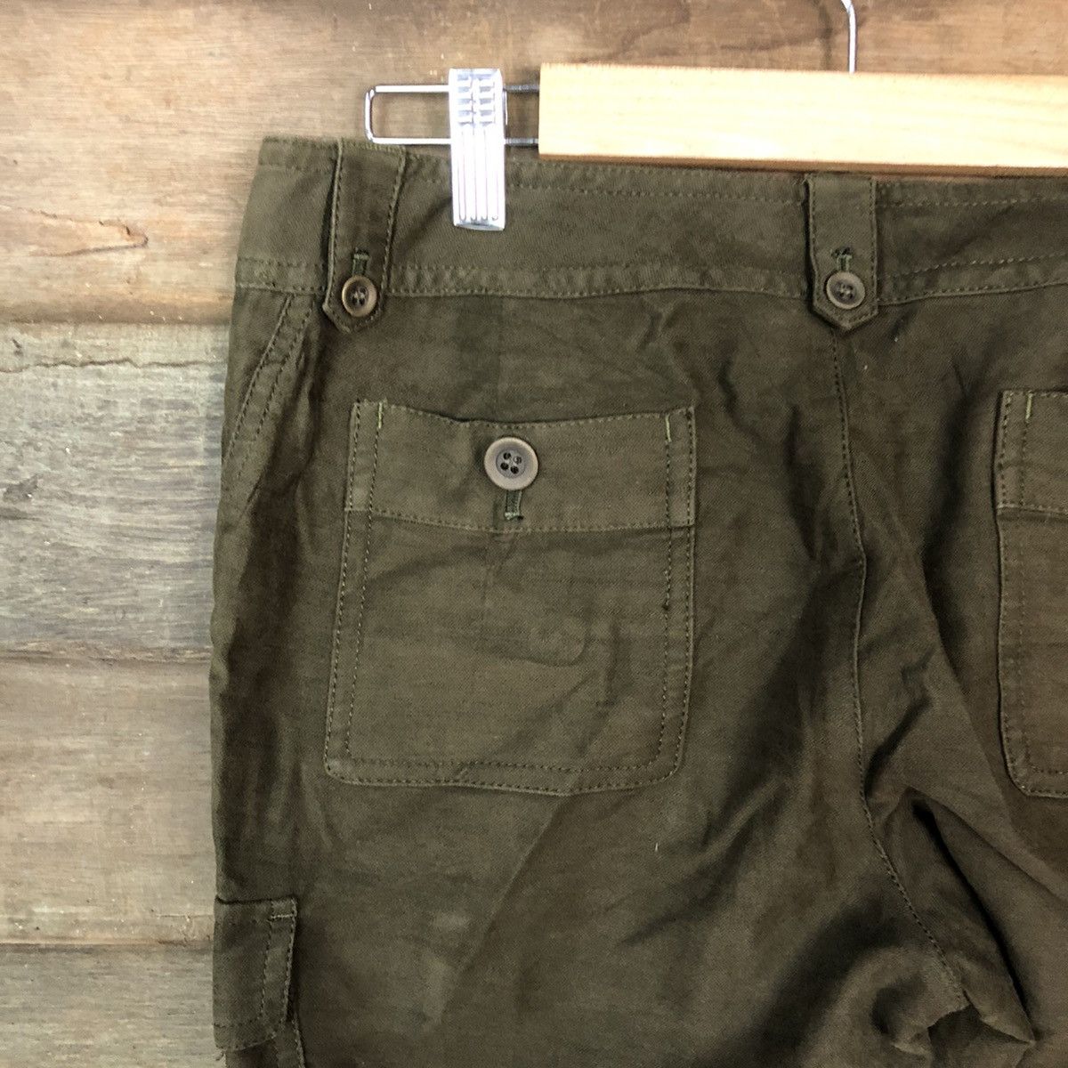 Japanese Brand New Yorkker multipocket tactical Green Cargo Pants #2646 Size US 30 / EU 46 - 14 Thumbnail