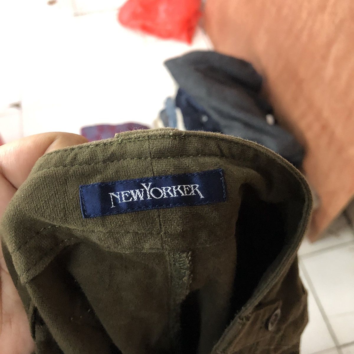 Japanese Brand New Yorkker multipocket tactical Green Cargo Pants #2646 Size US 30 / EU 46 - 17 Thumbnail