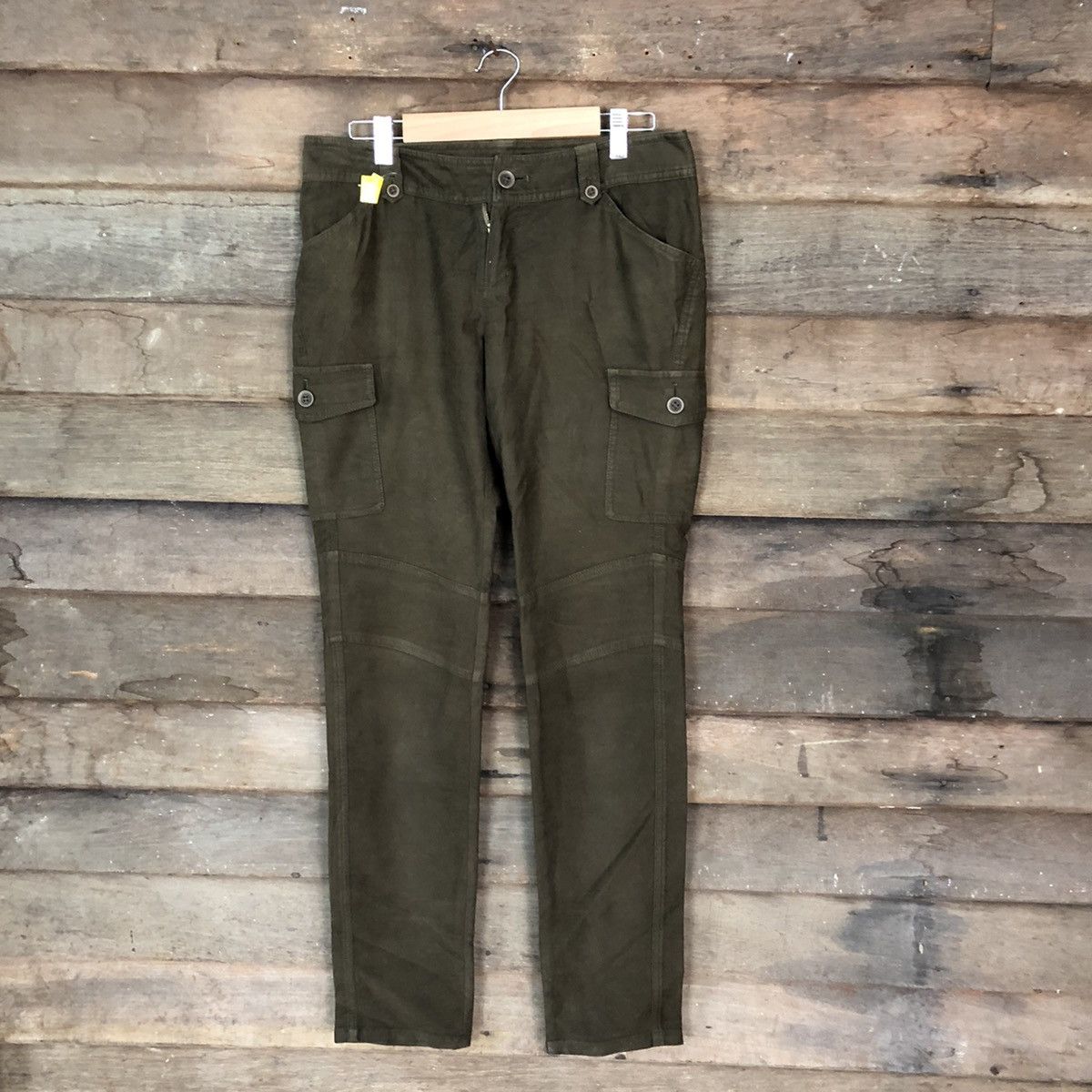 Japanese Brand New Yorkker multipocket tactical Green Cargo Pants #2646 Size US 30 / EU 46 - 1 Thumbnail
