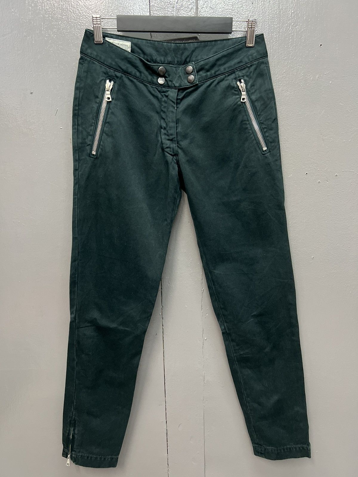 Dries Van Noten ARCHIVE🔥DRIES VAN NOTTEN ZIPPER POCKET PANTS SIZE 29 Size US 29 - 1 Thumbnail