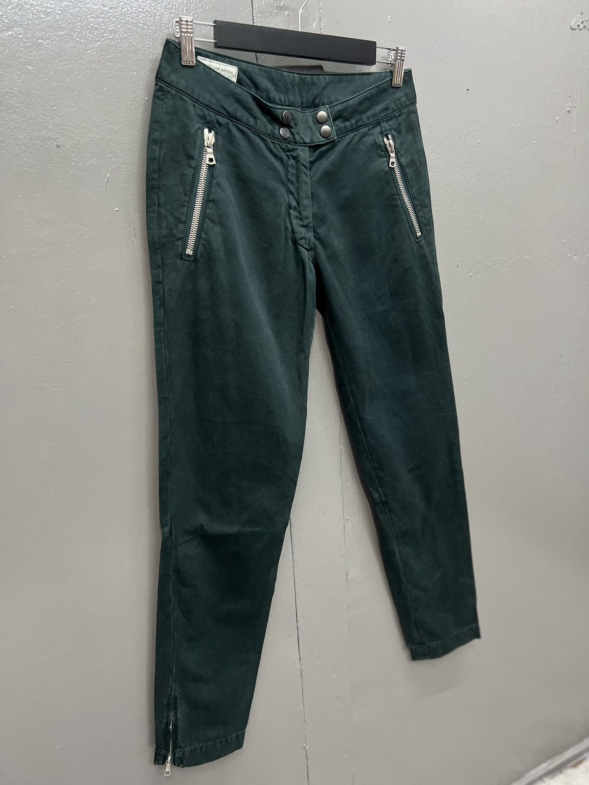 Dries Van Noten ARCHIVE🔥DRIES VAN NOTTEN ZIPPER POCKET PANTS SIZE 29 Size US 29 - 2 Thumbnail