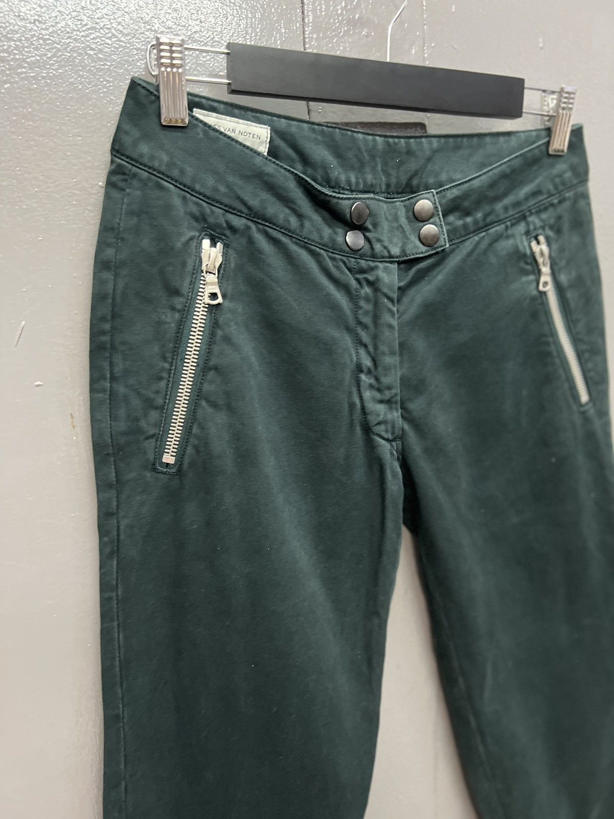 Dries Van Noten ARCHIVE🔥DRIES VAN NOTTEN ZIPPER POCKET PANTS SIZE 29 Size US 29 - 4 Thumbnail