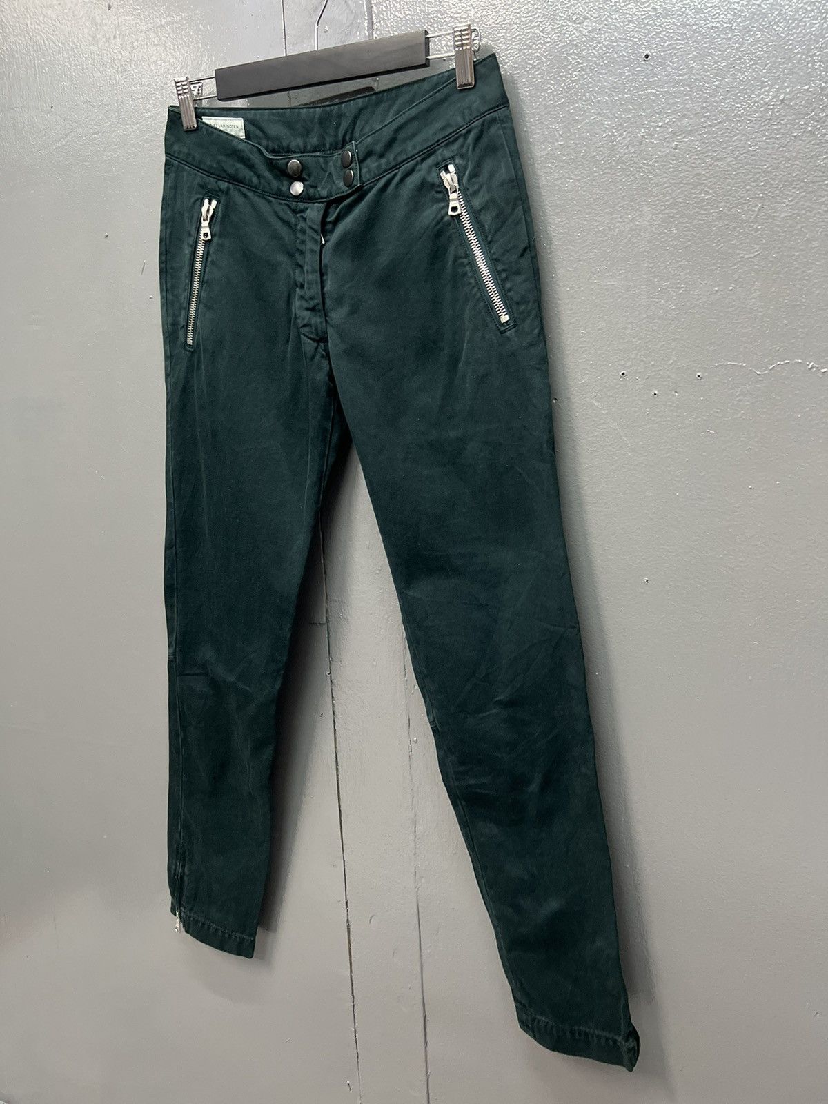 Dries Van Noten ARCHIVE🔥DRIES VAN NOTTEN ZIPPER POCKET PANTS SIZE 29 Size US 29 - 3 Thumbnail