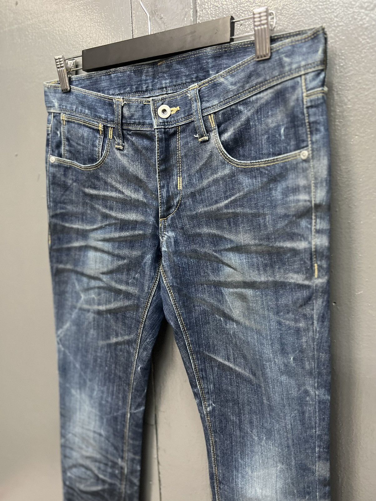 Neil Barrett 🔥BLAKBARRET BY NEIL BARRET DISTRESSED RUGGED DENIM JEANS Size US 32 / EU 48 - 5 Thumbnail
