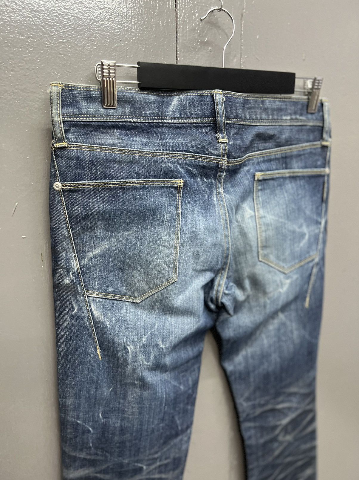 Neil Barrett 🔥BLAKBARRET BY NEIL BARRET DISTRESSED RUGGED DENIM JEANS Size US 32 / EU 48 - 11 Thumbnail
