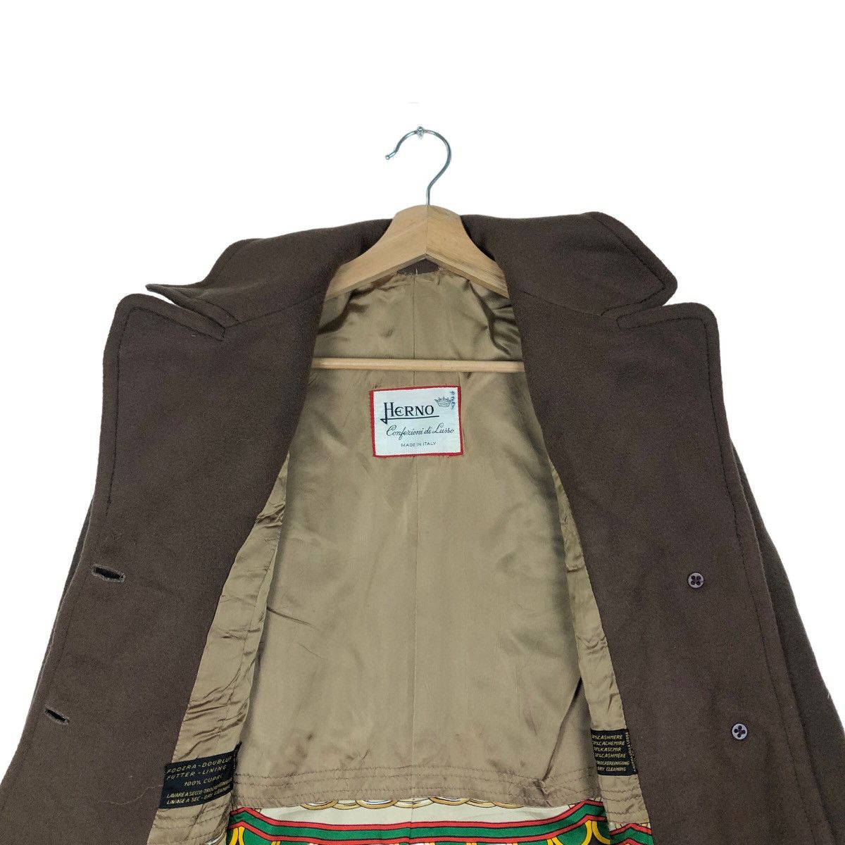 Herno 🔥AUTHENTIC LONG JACKET HERNO MADE IN ITALY RARE LINING Size M / US 6-8 / IT 42-44 - 11 Thumbnail