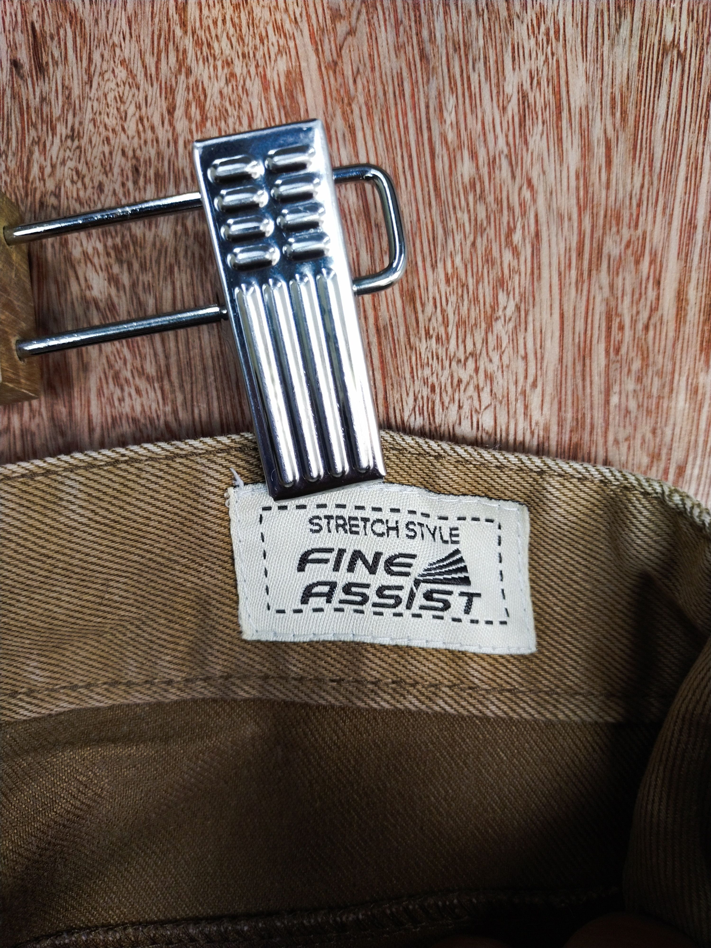 Japanese Brand Fine Assist brown multipocket thrashed cargo pants #S143 Size US 33 - 7 Thumbnail