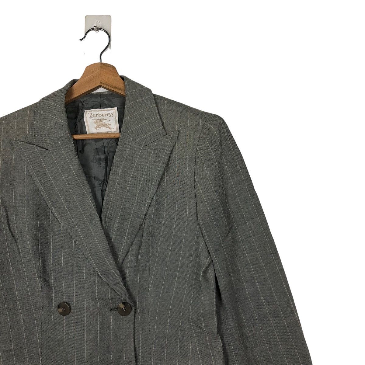 Burberry VINTAGE BURBERRYS STRIPED CHORE COATS JACKET Size US M / EU 48-50 / 2 - 5 Thumbnail