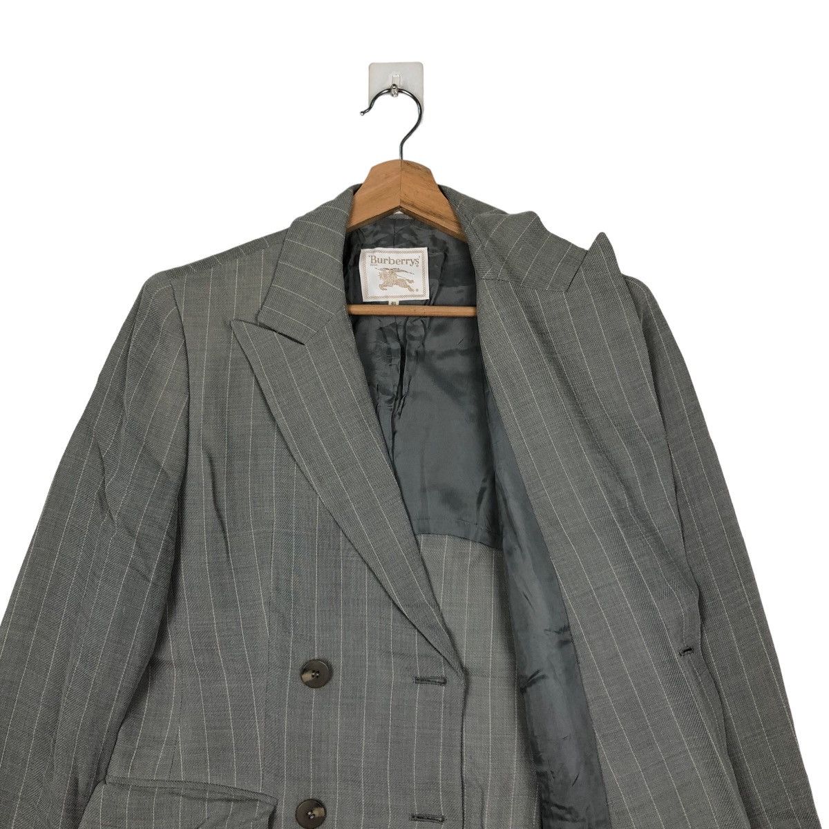 Burberry VINTAGE BURBERRYS STRIPED CHORE COATS JACKET Size US M / EU 48-50 / 2 - 9 Thumbnail
