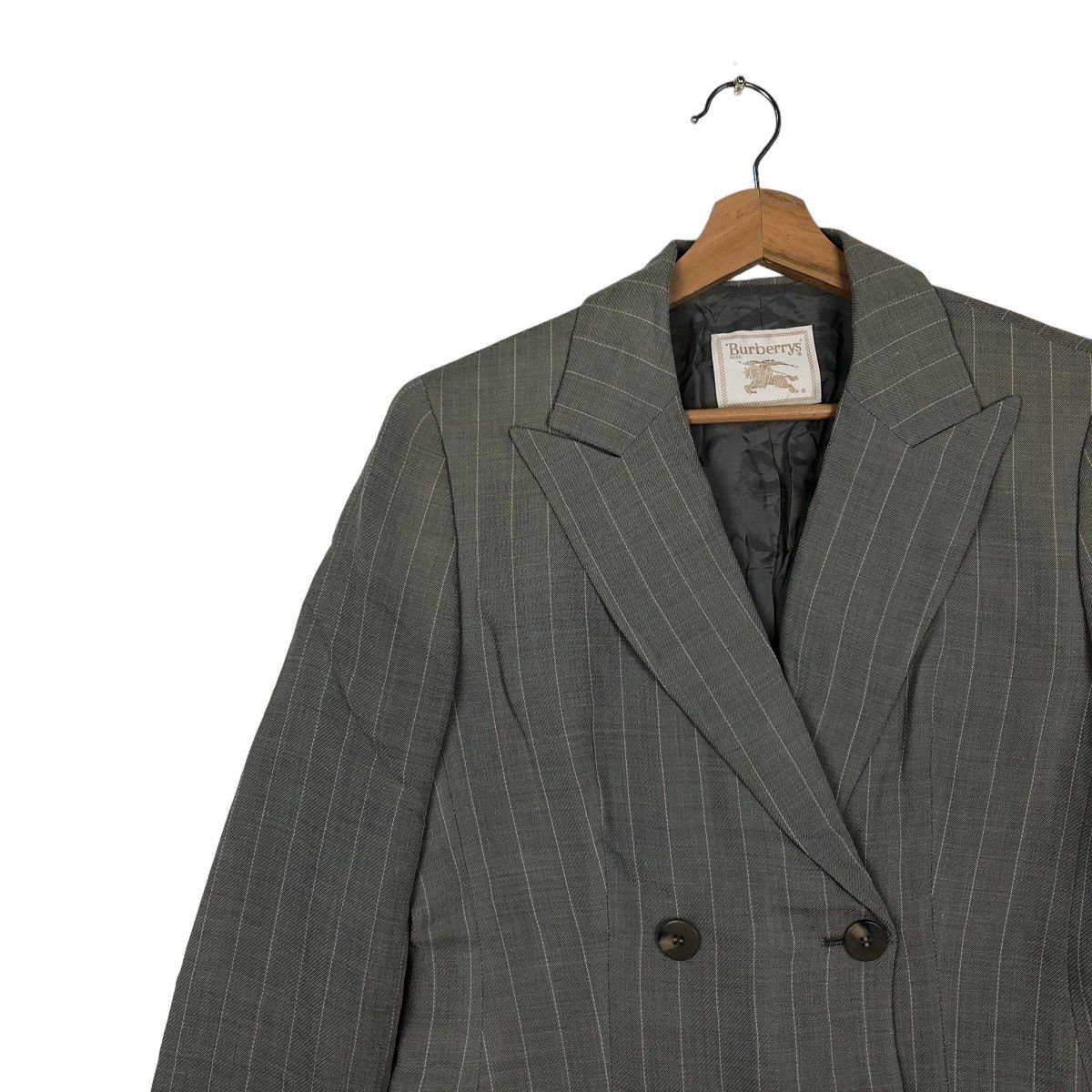 Burberry VINTAGE BURBERRYS STRIPED CHORE COATS JACKET Size US M / EU 48-50 / 2 - 6 Thumbnail