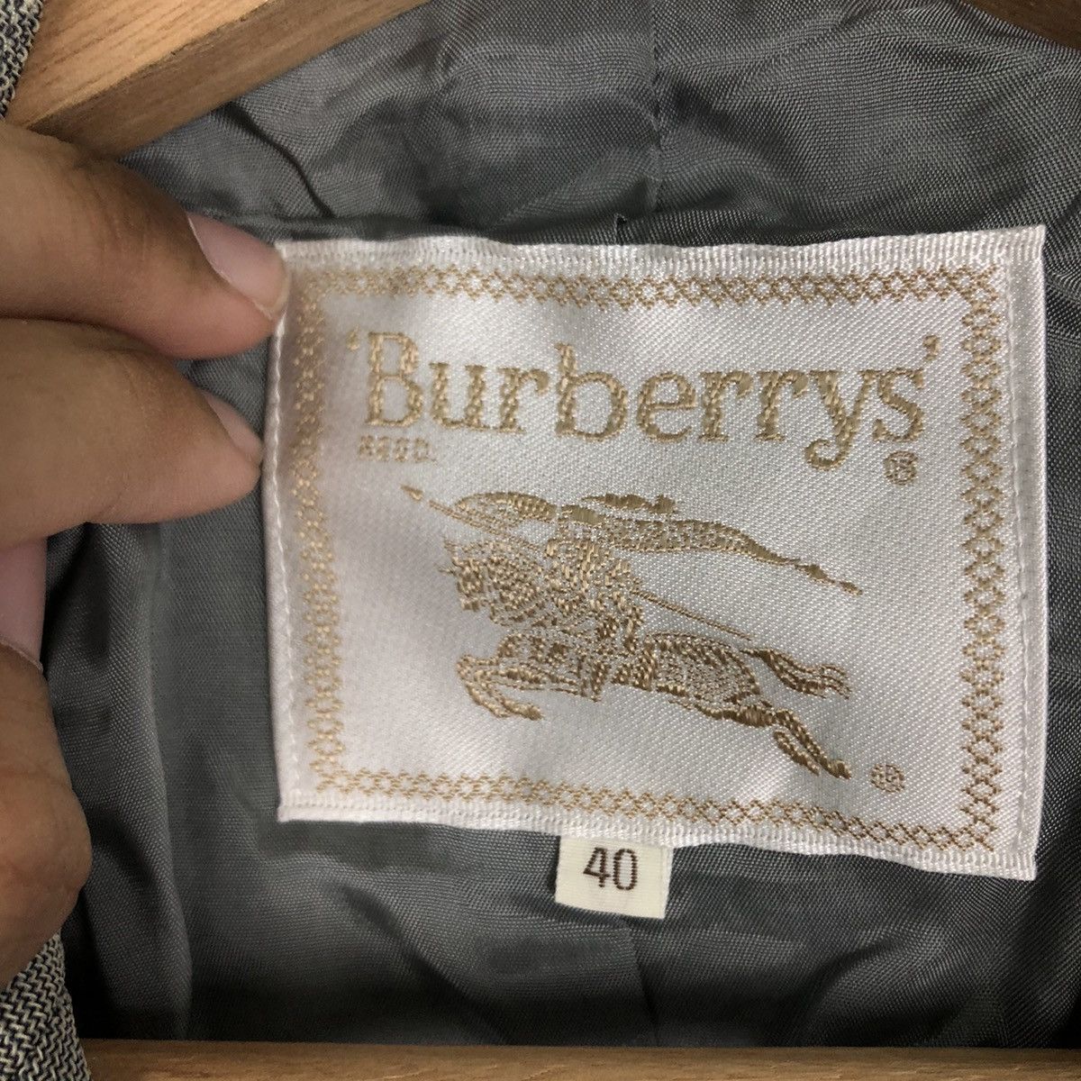 Burberry VINTAGE BURBERRYS STRIPED CHORE COATS JACKET Size US M / EU 48-50 / 2 - 12 Thumbnail