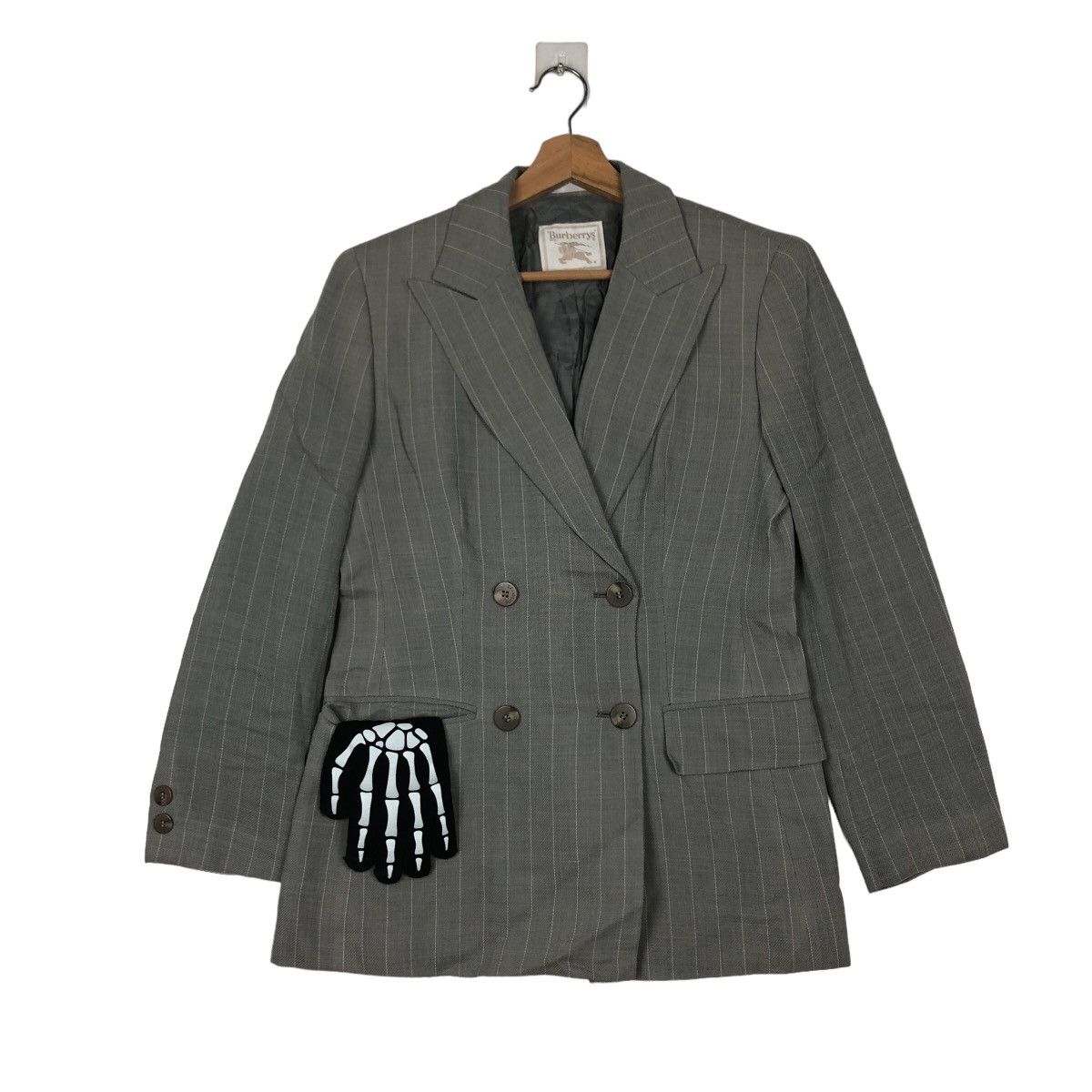 Burberry VINTAGE BURBERRYS STRIPED CHORE COATS JACKET Size US M / EU 48-50 / 2 - 1 Thumbnail