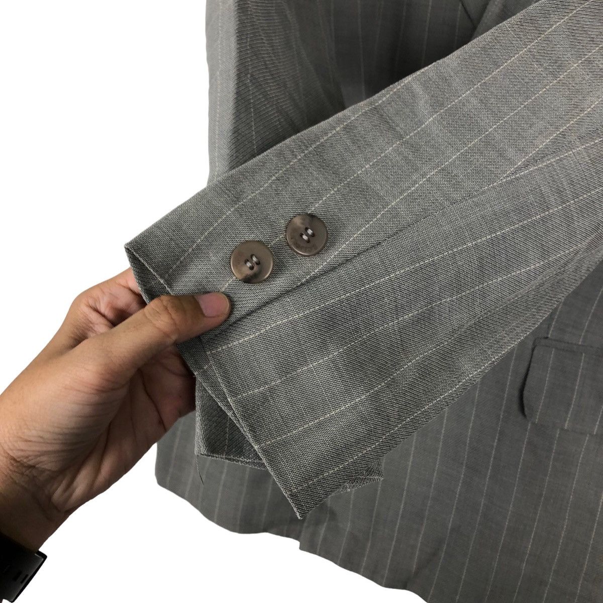 Burberry VINTAGE BURBERRYS STRIPED CHORE COATS JACKET Size US M / EU 48-50 / 2 - 11 Thumbnail