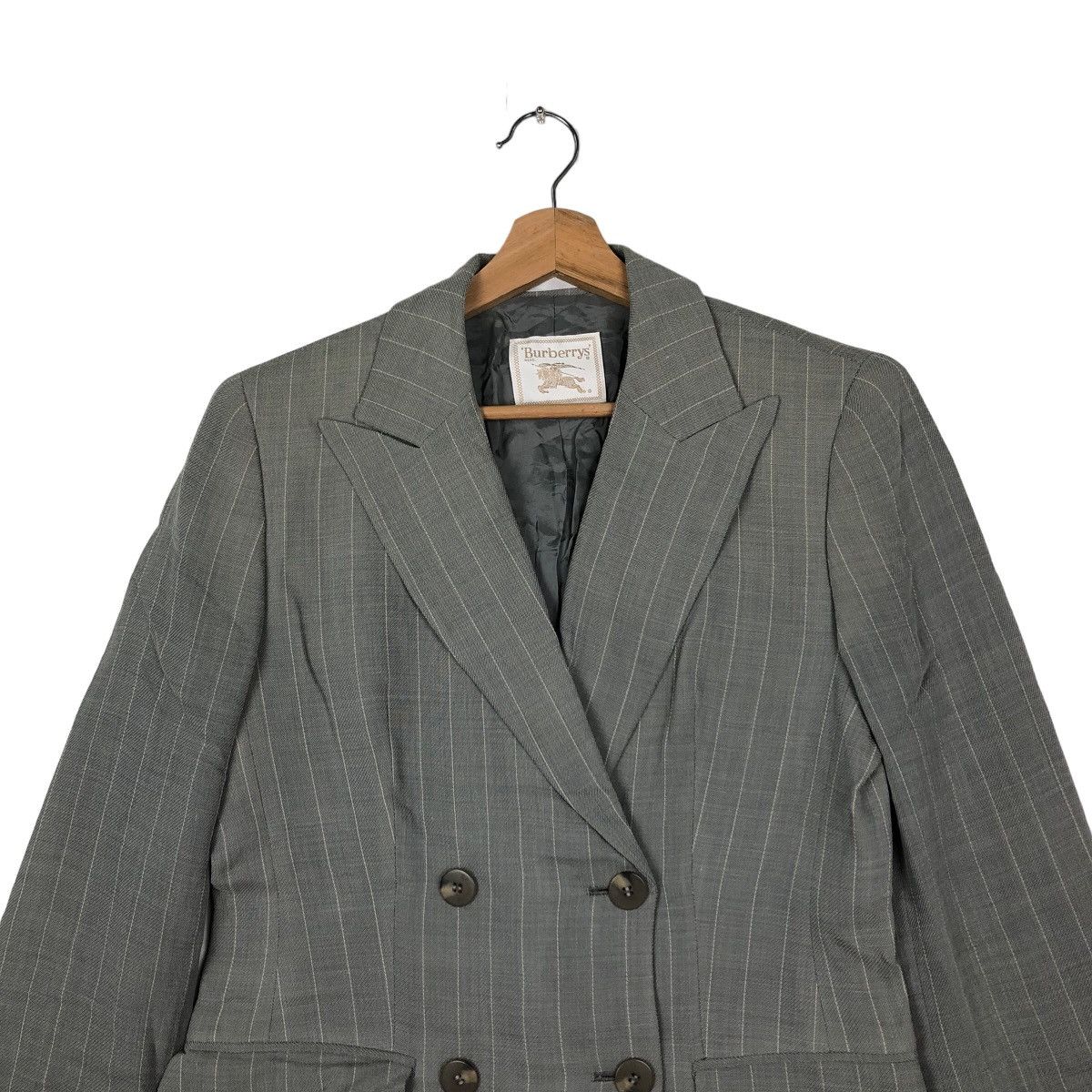 Burberry VINTAGE BURBERRYS STRIPED CHORE COATS JACKET Size US M / EU 48-50 / 2 - 2 Thumbnail