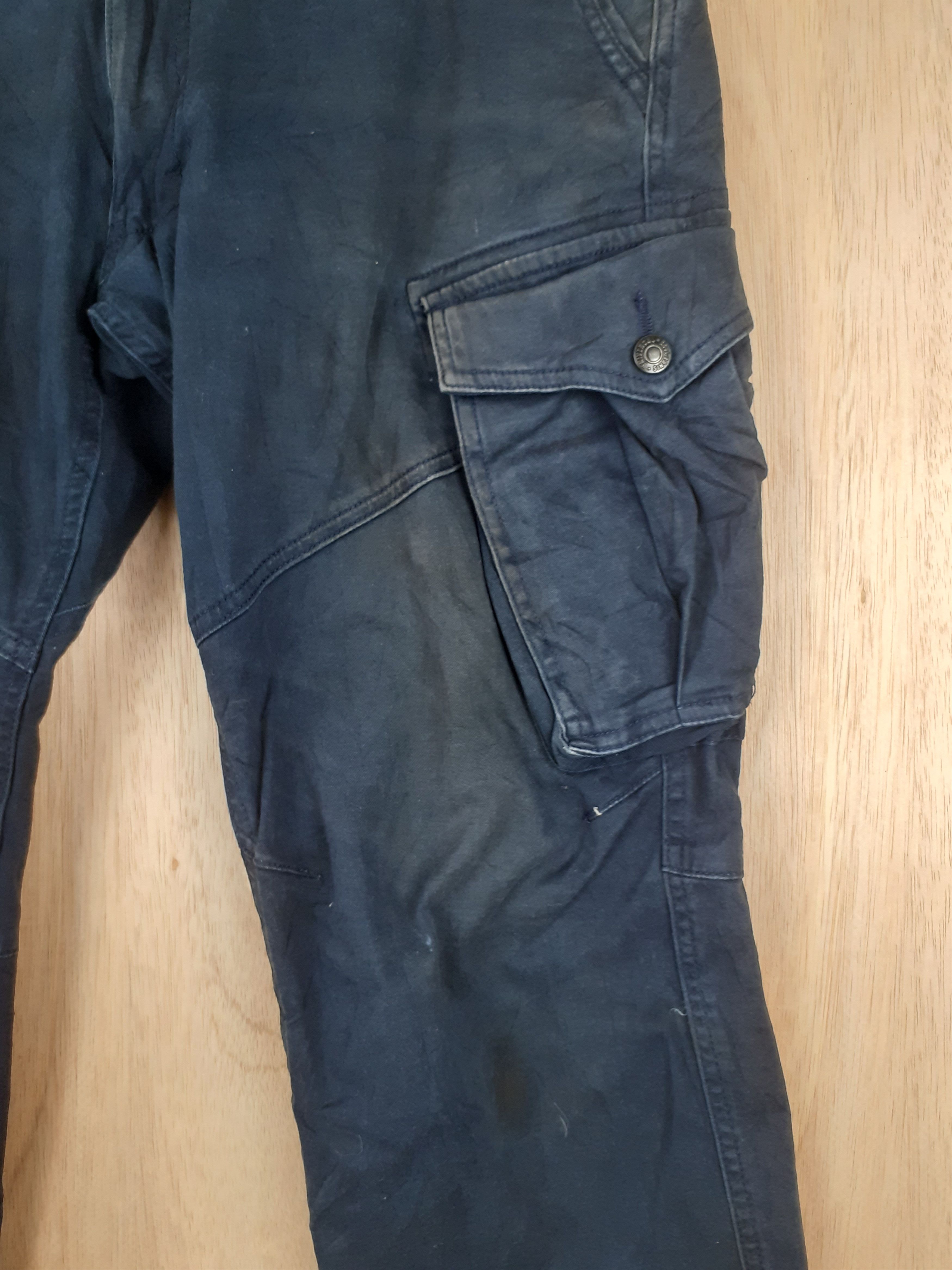 Japanese Brand Geride dark blue multi pocket tactical cargo pant #S233 Size US 32 / EU 48 - 6 Thumbnail