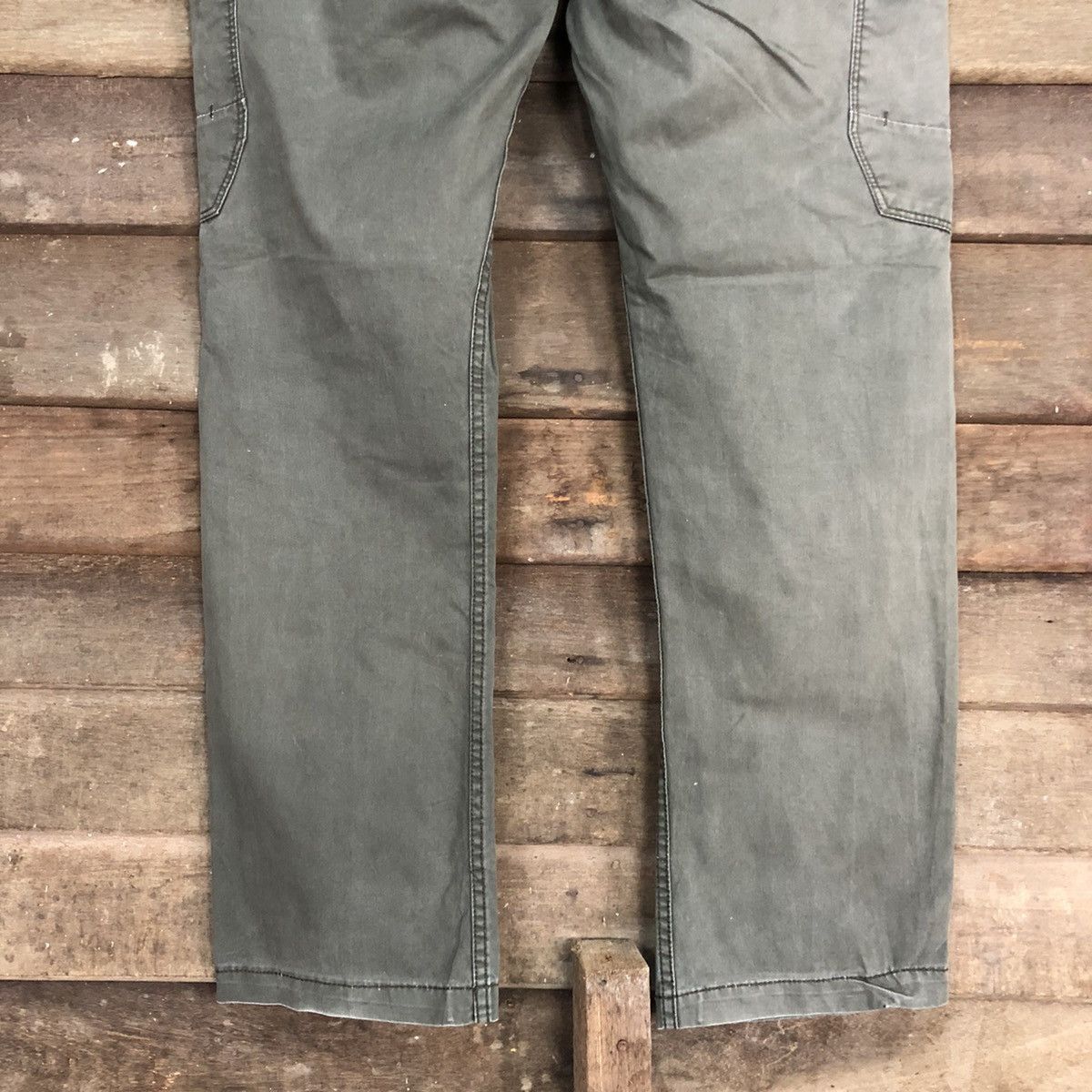 Japanese Brand × StraightFaded DLL Evenriver Grey Faded MUltipocket Cargo Pants #c695 Size US 31 - 10 Thumbnail