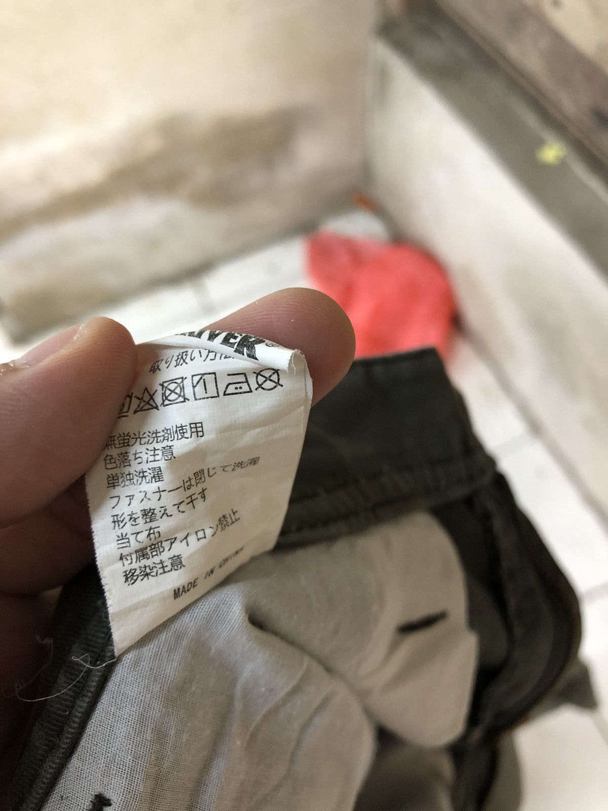 Japanese Brand × StraightFaded DLL Evenriver Grey Faded MUltipocket Cargo Pants #c695 Size US 31 - 12 Thumbnail