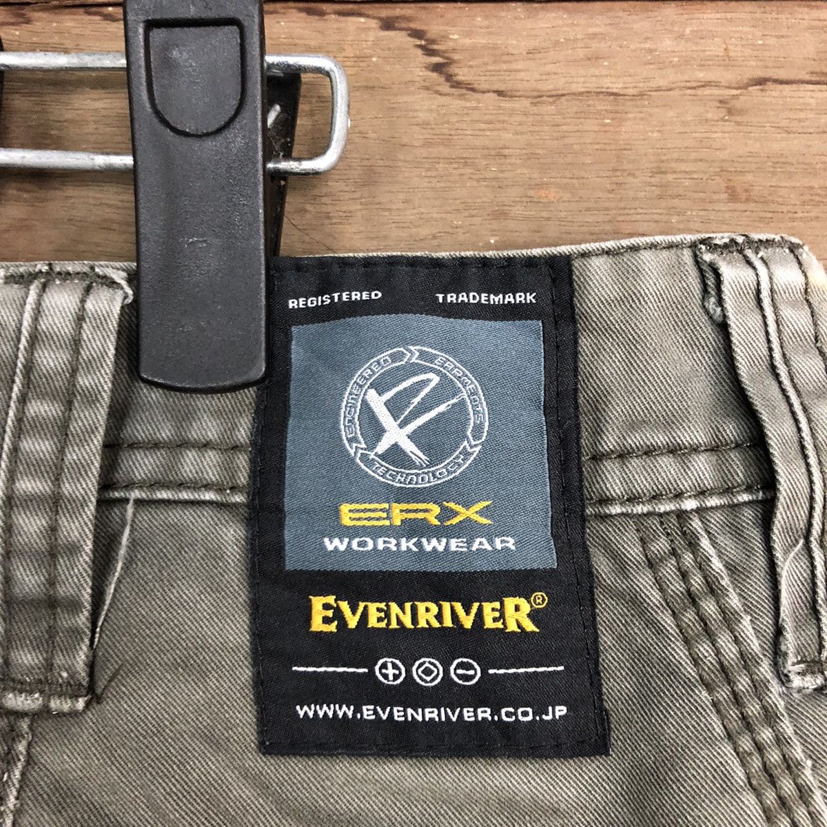 Japanese Brand × StraightFaded DLL Evenriver Grey Faded MUltipocket Cargo Pants #c695 Size US 31 - 11 Thumbnail