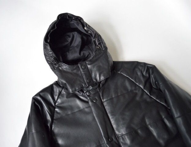 Our Legacy Black Leather Puffer Jacket Size US M / EU 48-50 / 2 - 4 Thumbnail