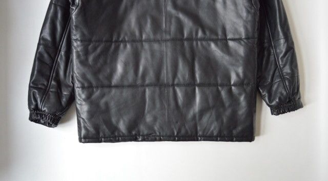 Our Legacy Black Leather Puffer Jacket Size US M / EU 48-50 / 2 - 11 Thumbnail