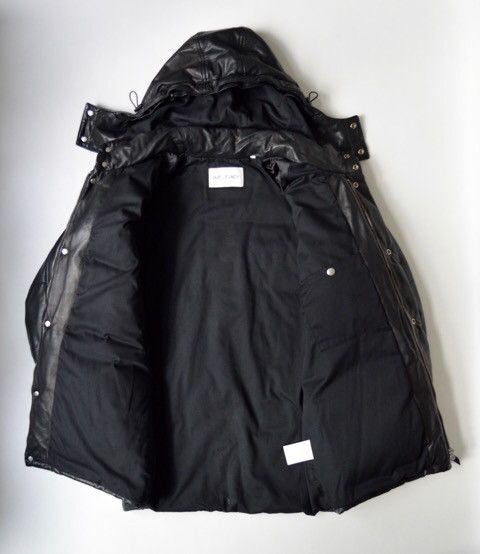Our Legacy Black Leather Puffer Jacket Size US M / EU 48-50 / 2 - 7 Thumbnail