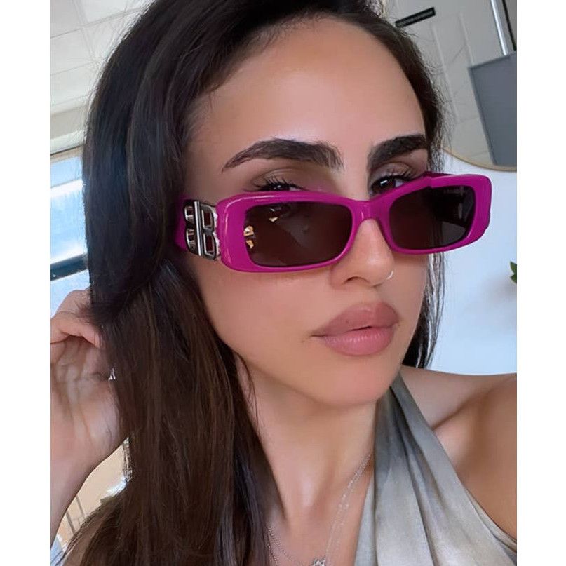 Balenciaga NEW Balenciaga BB0096S Dynasty Sunglasses in Fuchsia Grailed
