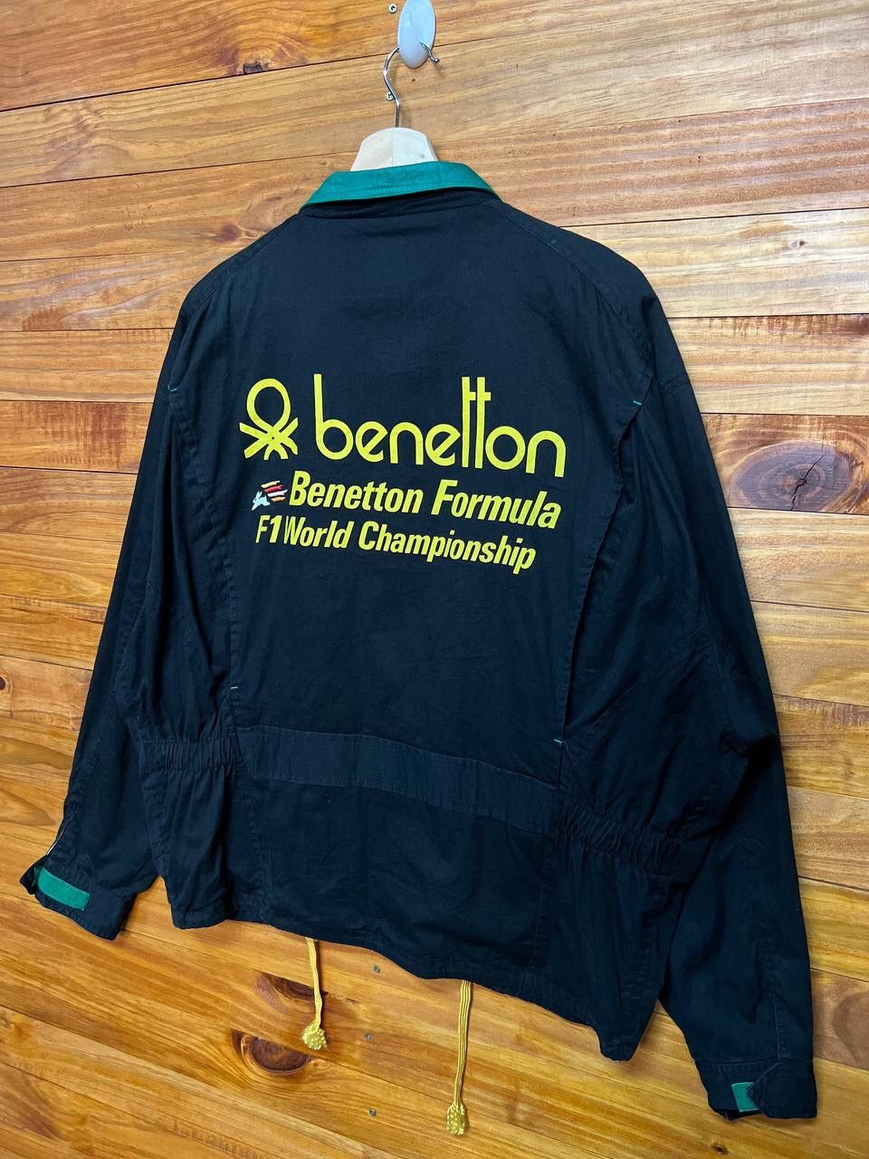 Benetton VINTAGE BENETTON FORMULA 1 RACING TEAM JACKET Size US L / EU 52-54 / 3 - 3 Thumbnail